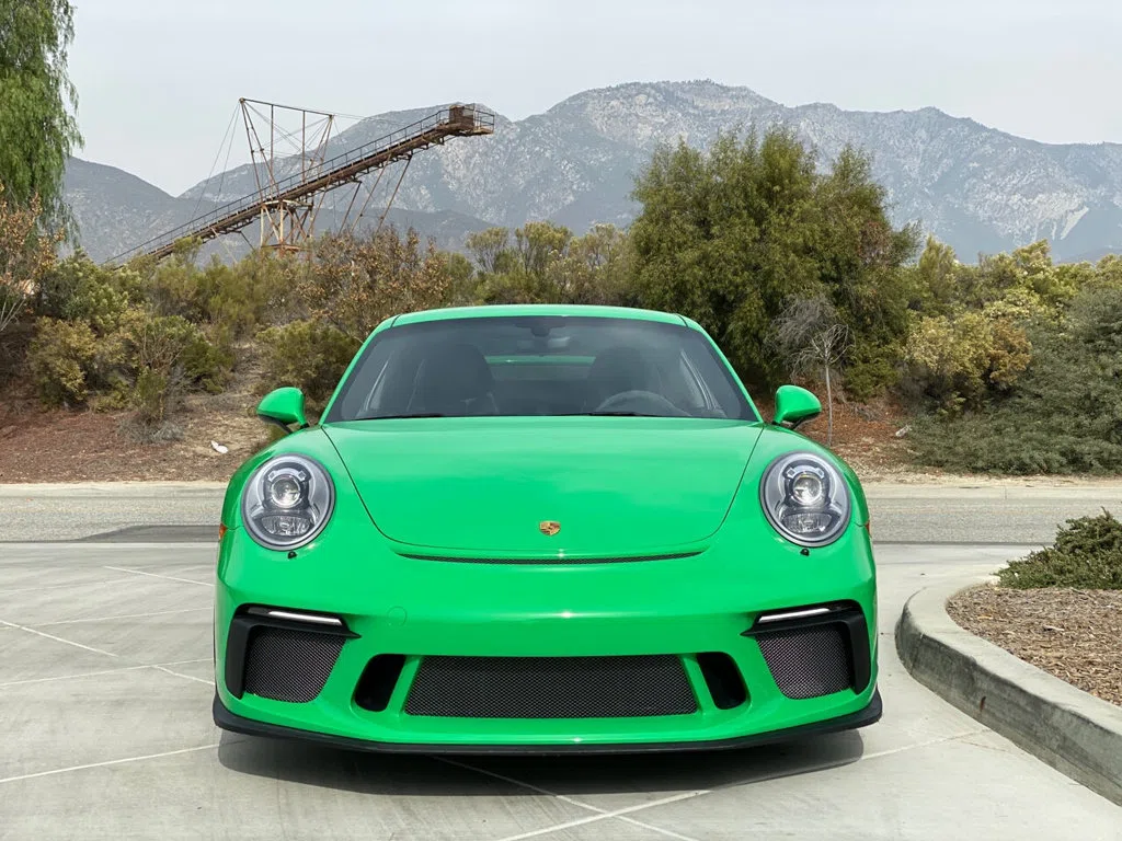 2018 Porsche 911 GT3 Coupe, exterior, Green