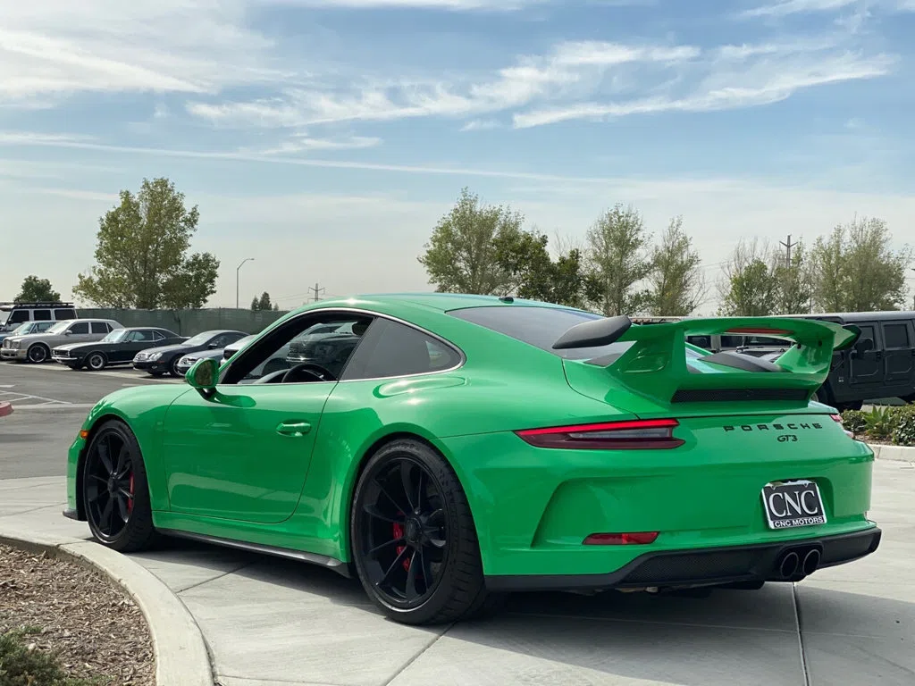 2018 Porsche 911 GT3 Coupe, exterior, Green