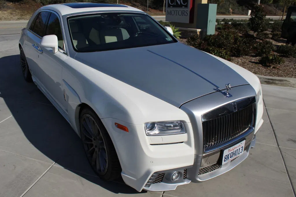 2013 Rolls-Royce Ghost, exterior, White