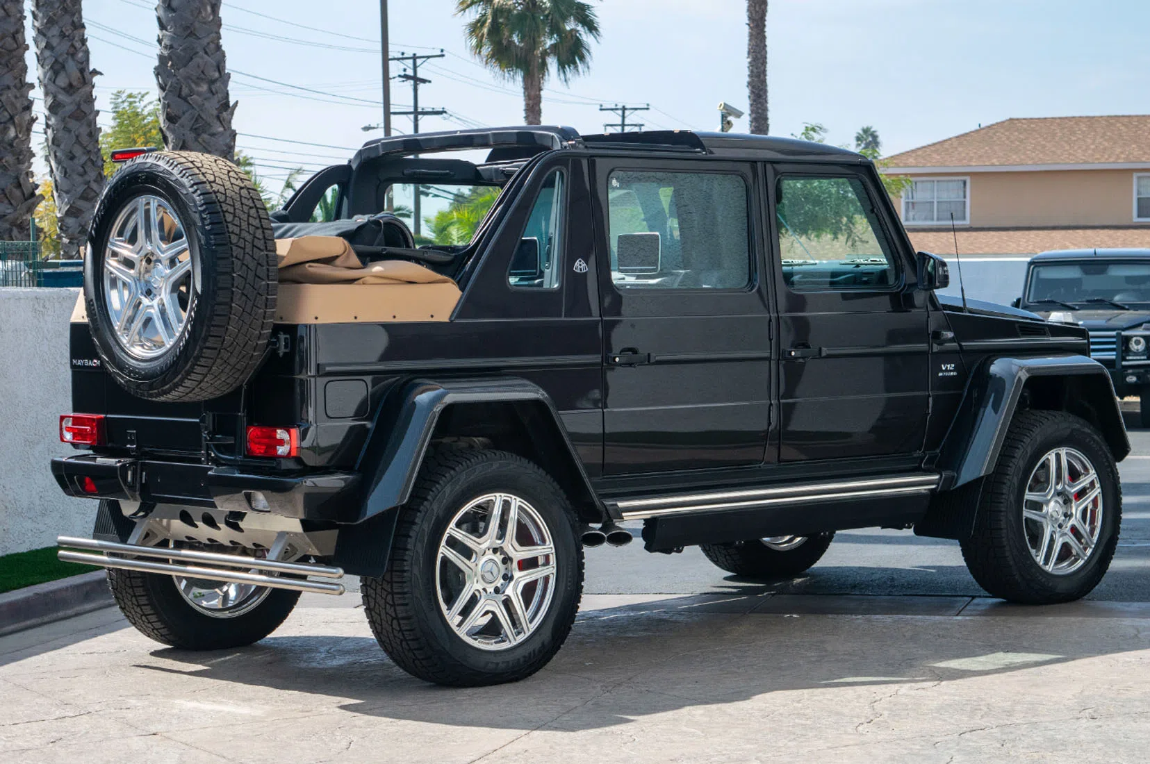 2018 Mercedes-Maybach G 650 Landaulet for sale, exterior, designo Mokkaschwarz Metallic