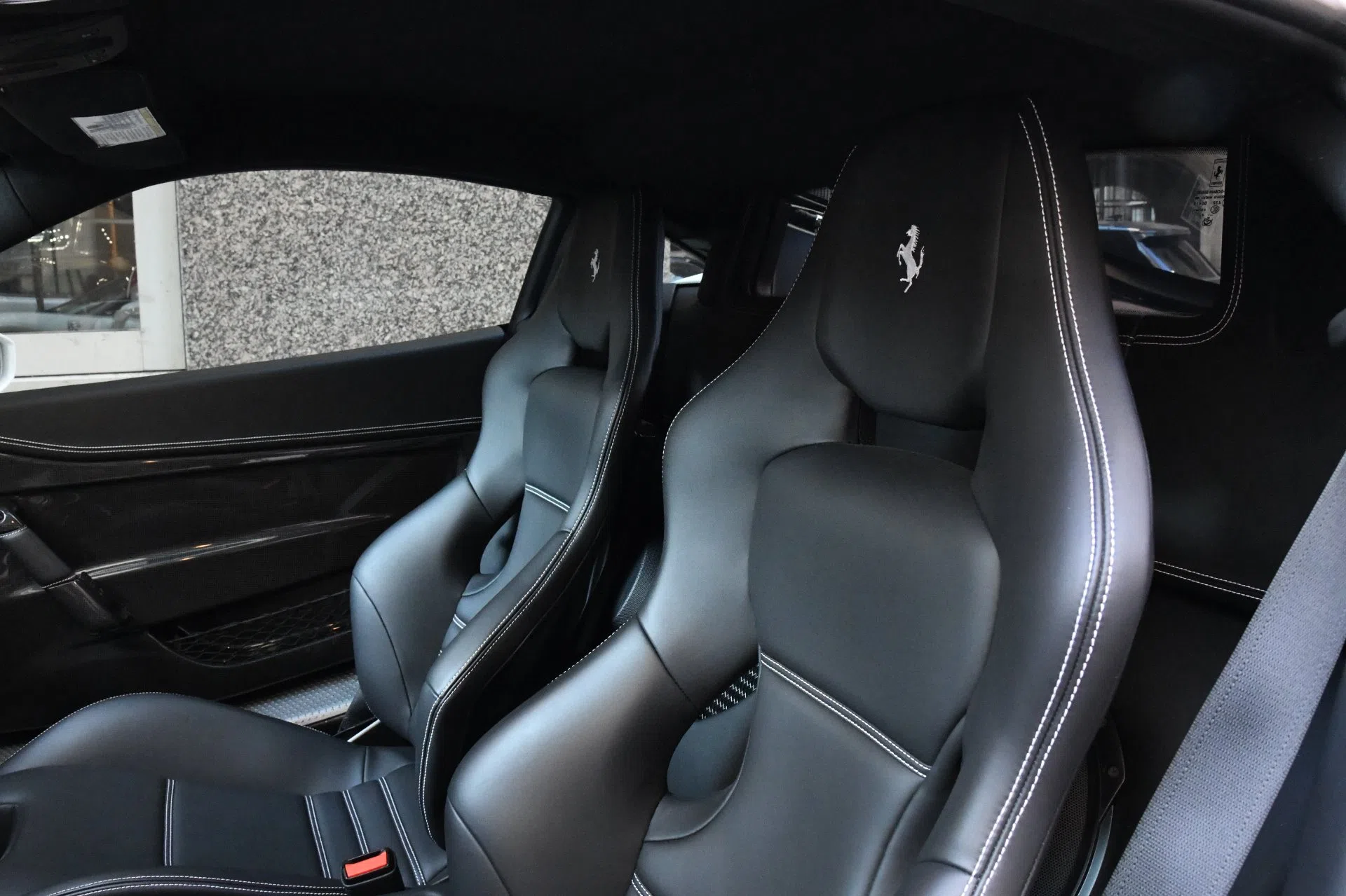 2015 Ferrari 458 Speciale interior, seats, NERO