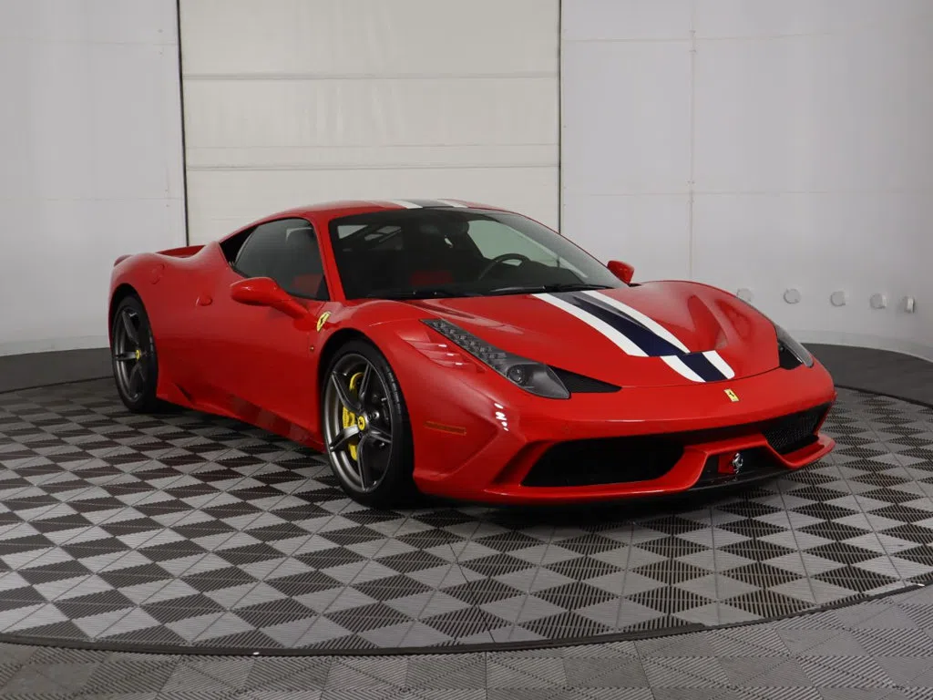 2014 Ferrari 458 Speciale for sale, exterior, Rosso Corsa