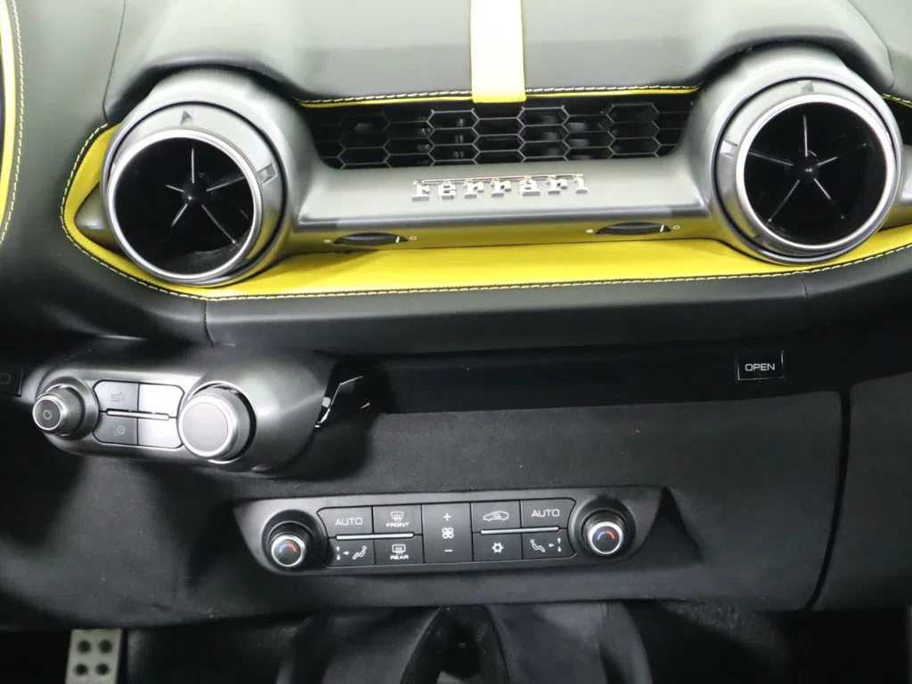 2019 Ferrari 812 Superfast interior, Black Leather