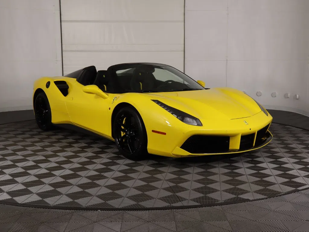 2018 Ferrari 488 Spider for sale, exterior, Giallo Triplo Strato