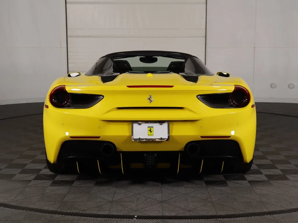 2018 Ferrari 488 Spider for sale, exterior, Giallo Triplo Strato