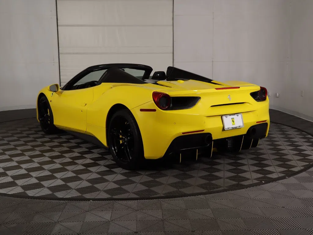 2018 Ferrari 488 Spider for sale, exterior, Giallo Triplo Strato