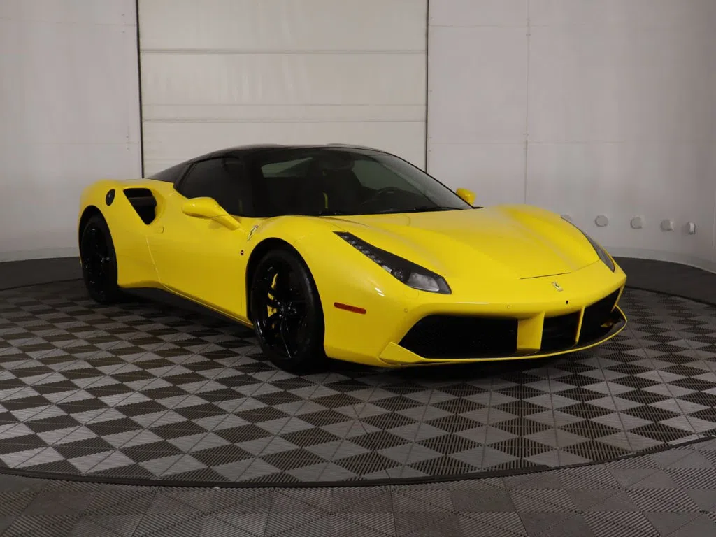 2018 Ferrari 488 Spider for sale, exterior, Giallo Triplo Strato