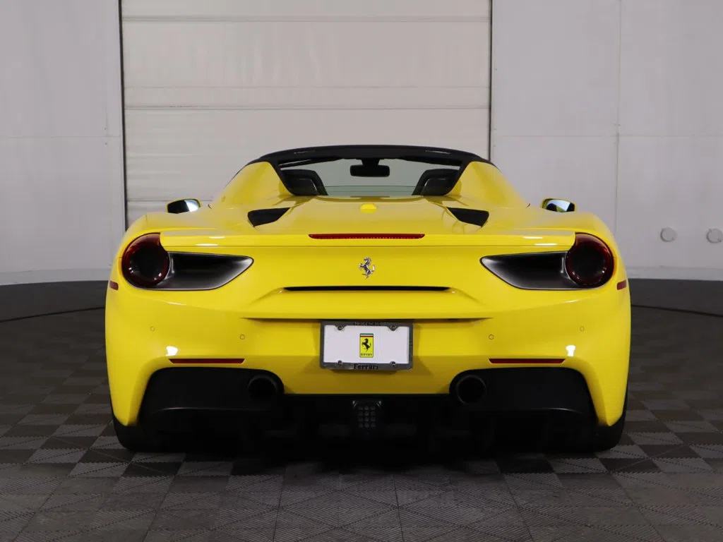 2017 Ferrari 488 Spider for sale, exterior, Giallo Modena