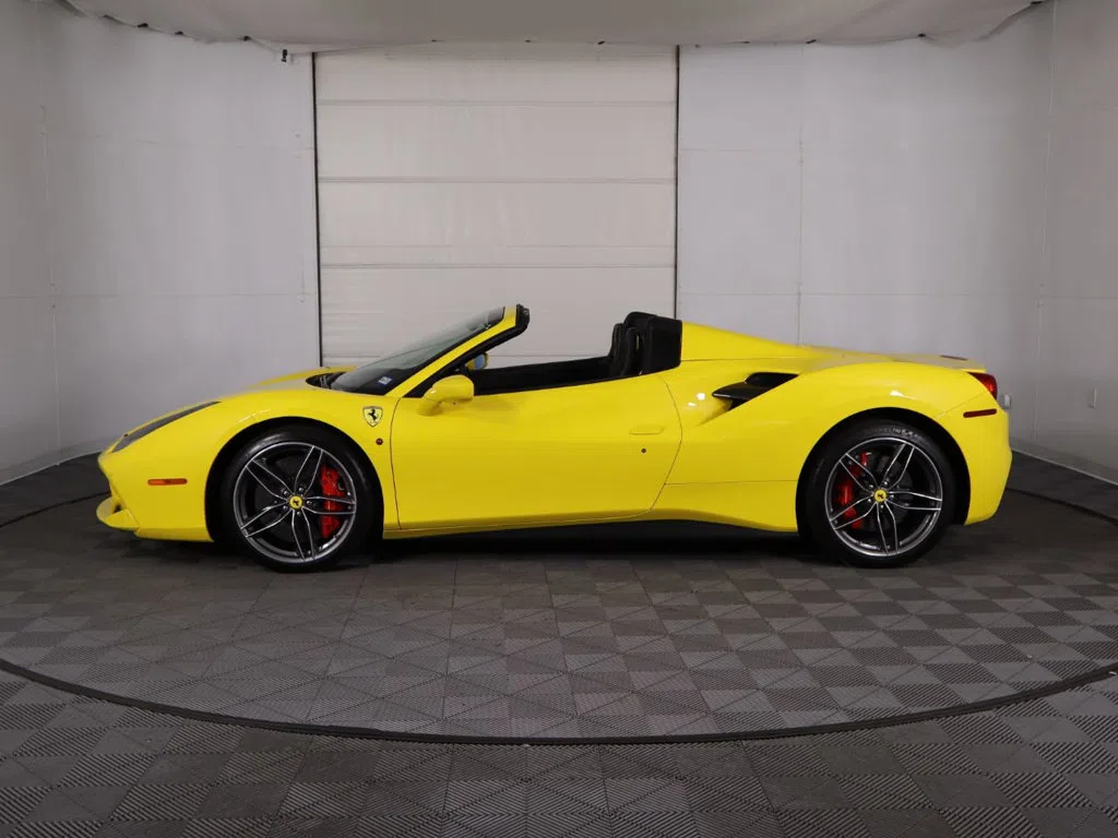 2017 Ferrari 488 Spider for sale, exterior, Giallo Modena