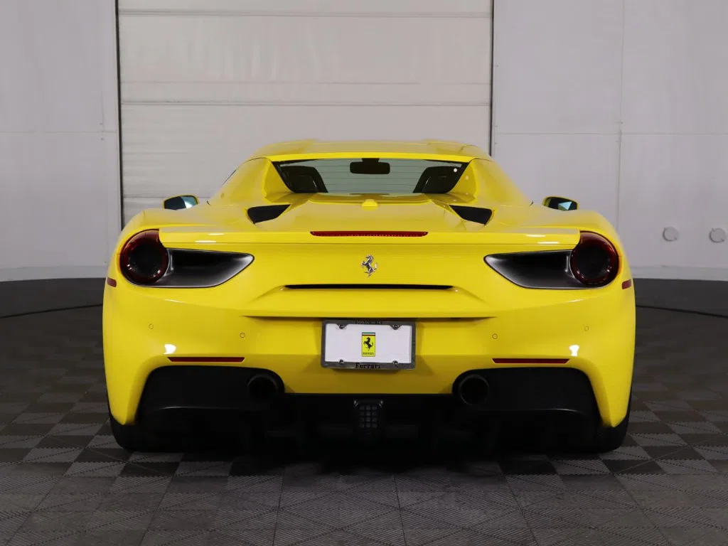 2017 Ferrari 488 Spider for sale, exterior, Giallo Modena