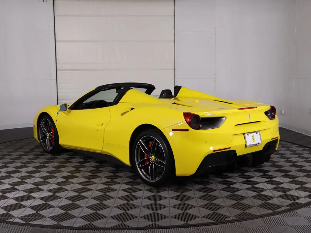 2017 Ferrari 488 Spider for sale, exterior, Giallo Modena