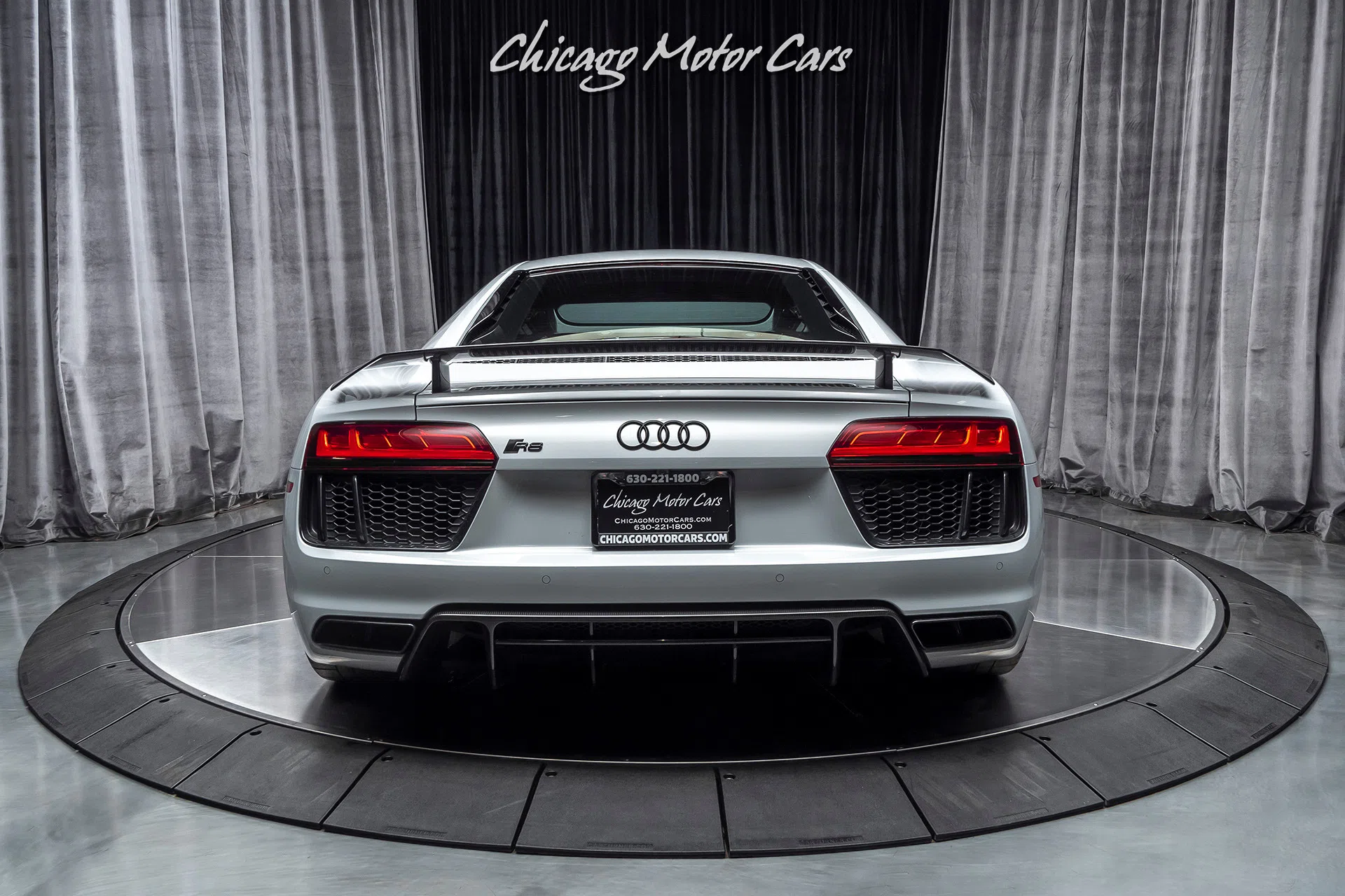 2017 Audi R8 5.2 Quattro V10 Plus Msrp for sale, exterior, Suzuka Gray Metallic