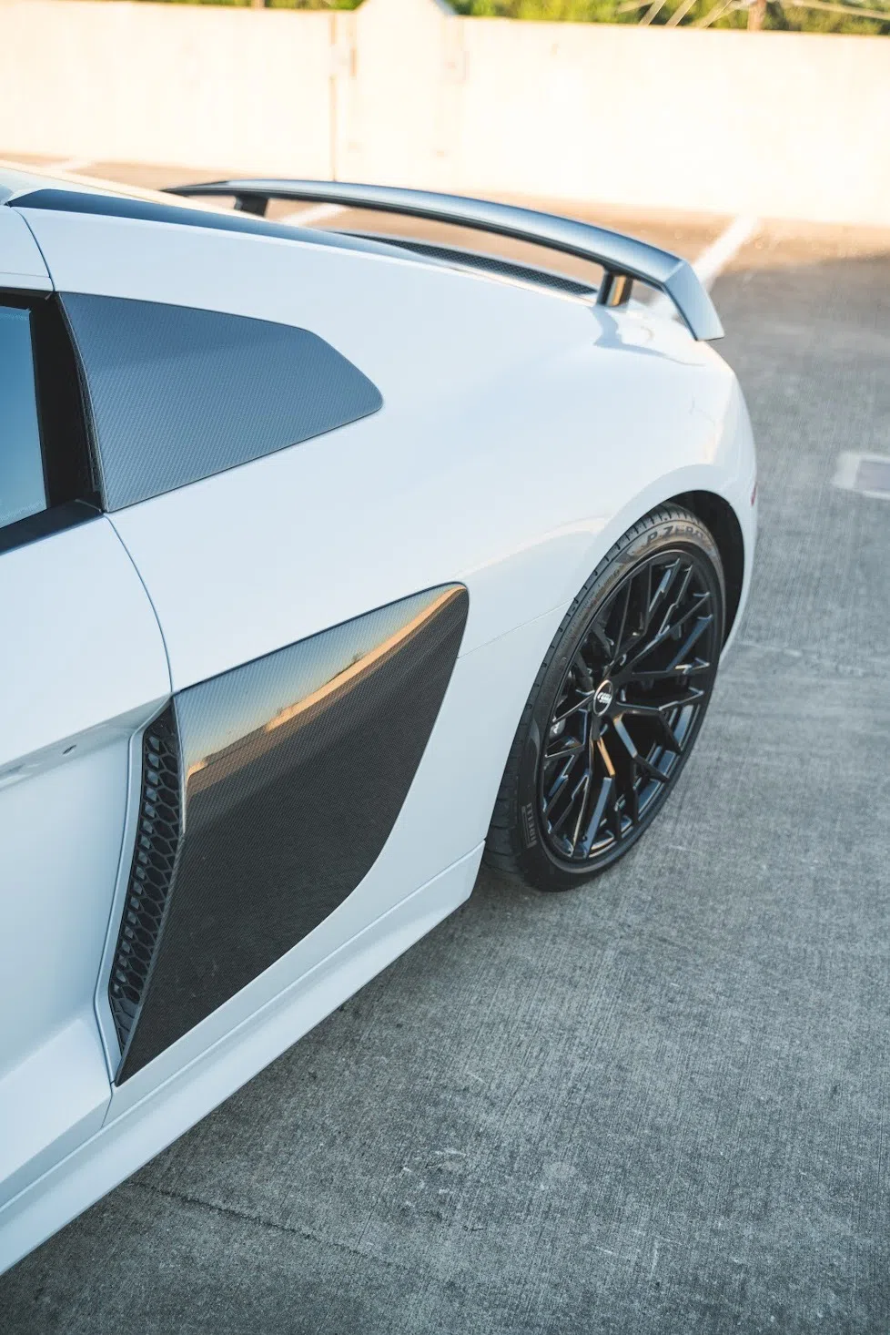 2017 Audi R8 5.2 Quattro V10 Plus Msrp for sale, exterior, Suzuka Gray Metallic