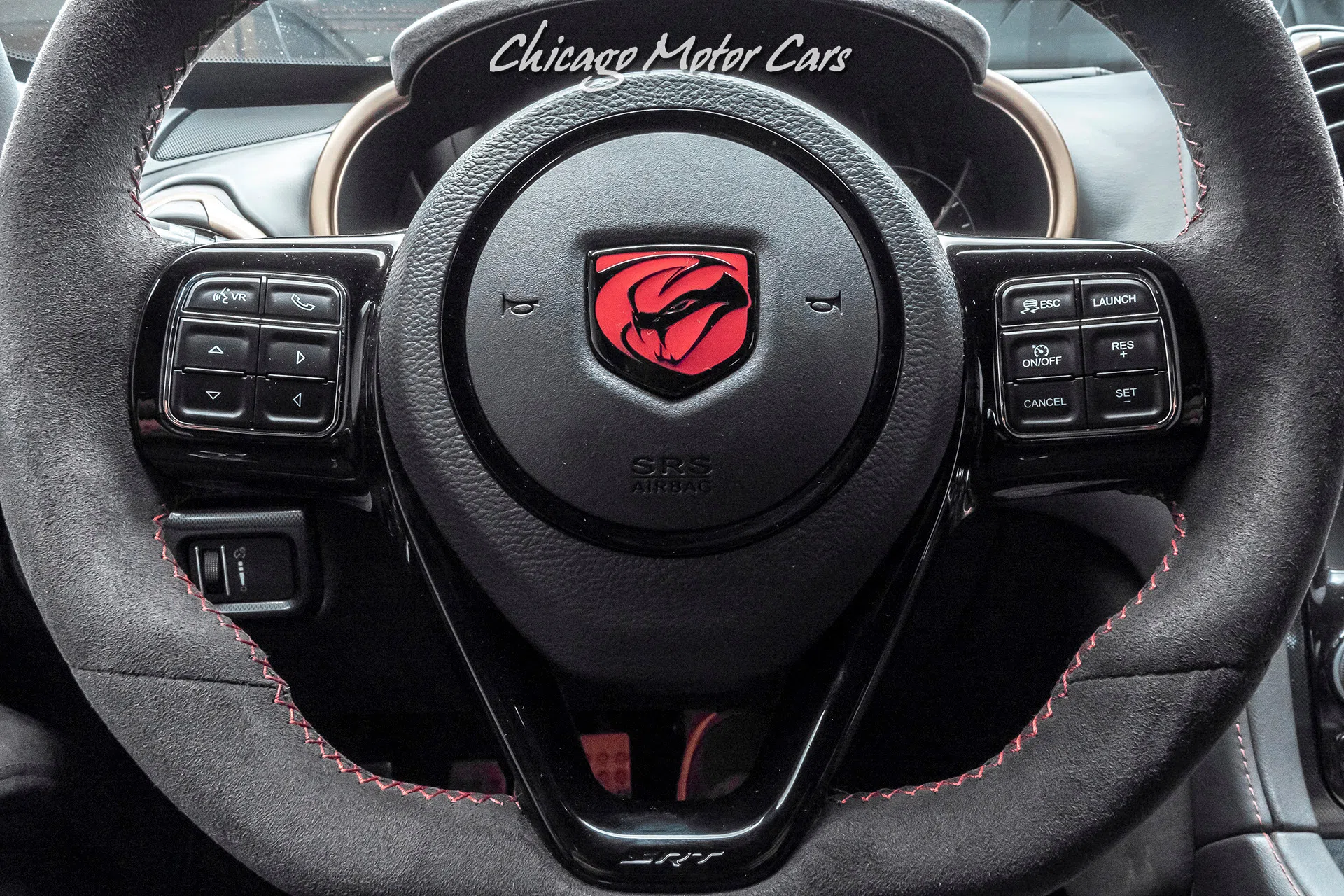 2016 Dodge Viper ACR interior, BLACK
