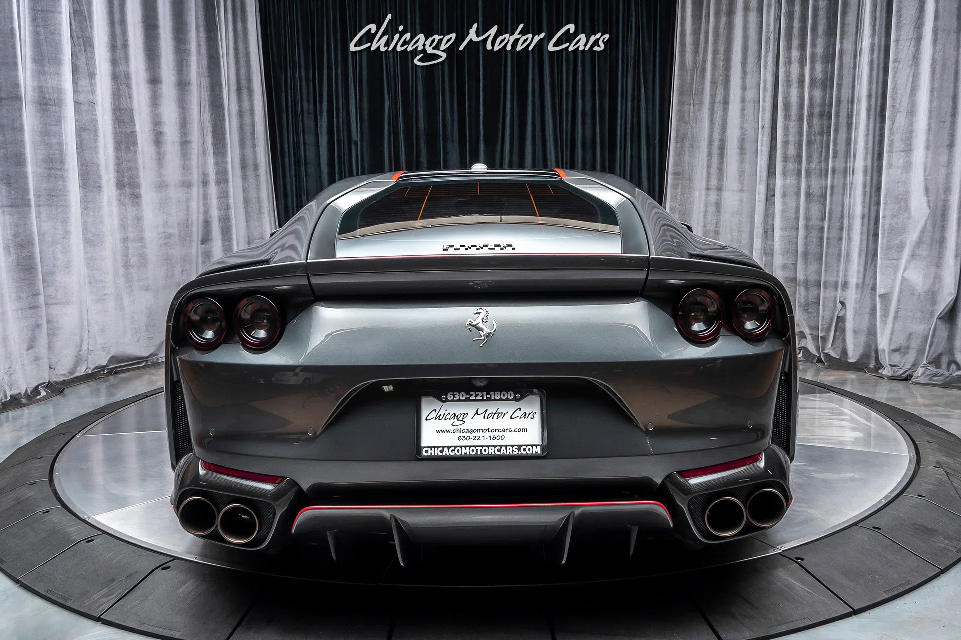 2018 Ferrari 812 Superfast for sale, exterior, Grigio Silverstone Metallic