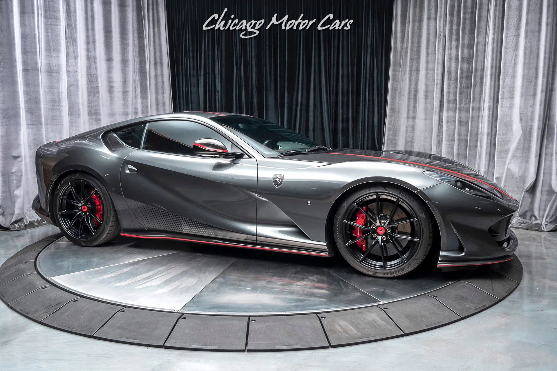 2018 Ferrari 812 Superfast for sale, exterior, Grigio Silverstone Metallic