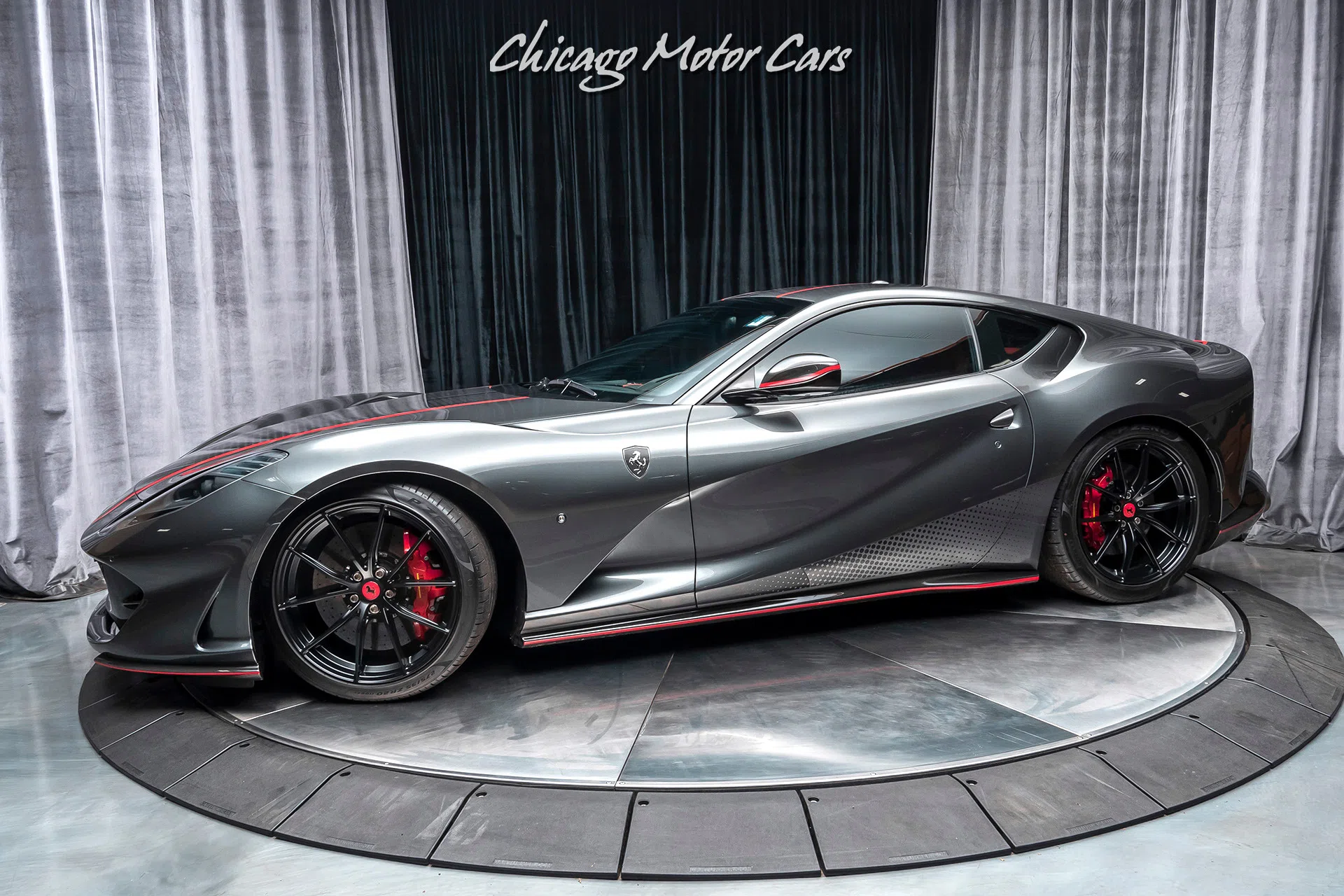 2018 Ferrari 812 Superfast for sale, exterior, Grigio Silverstone Metallic