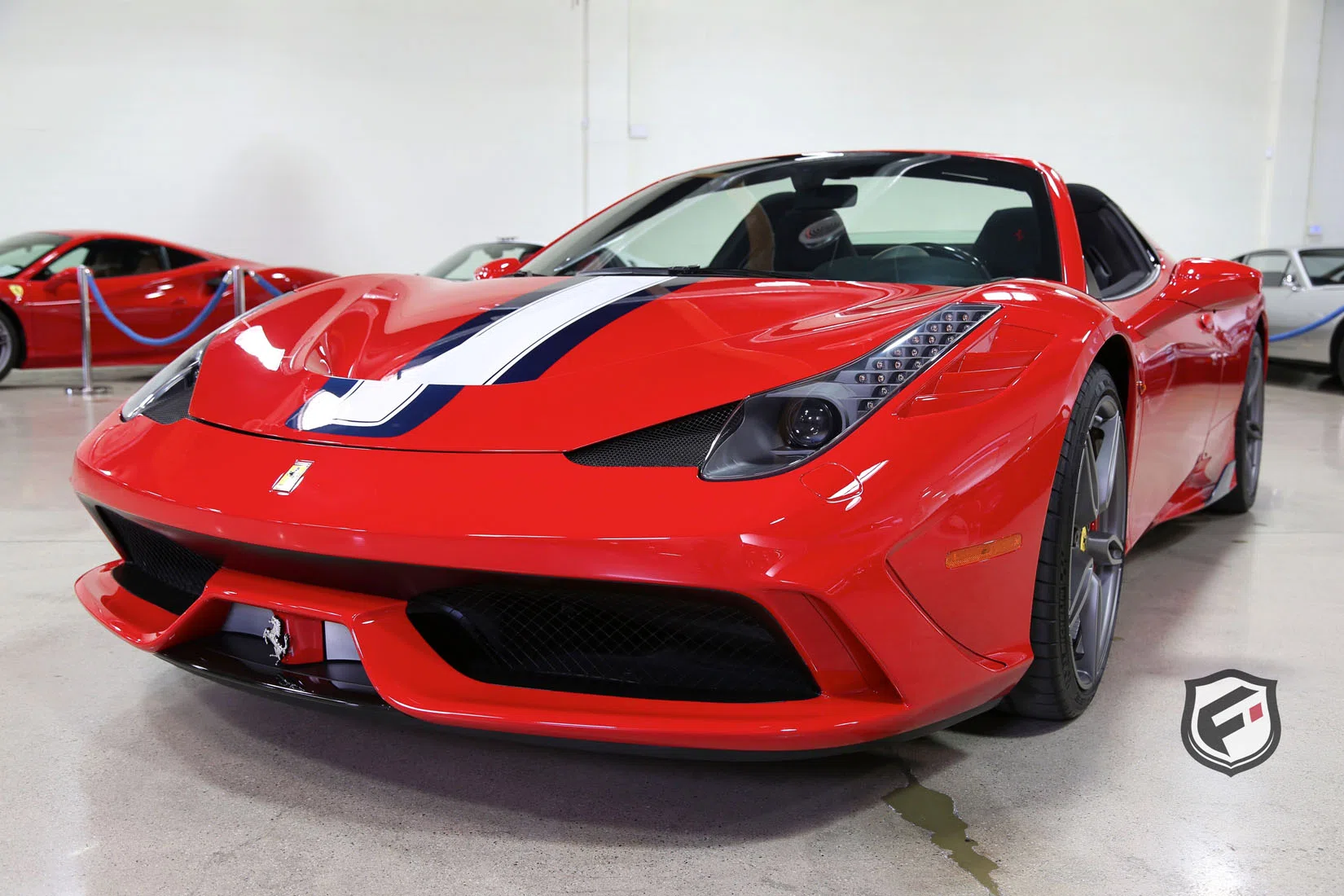 2015 Ferrari 458 Speciale Aperta for sale, exterior, Rosso Corsa