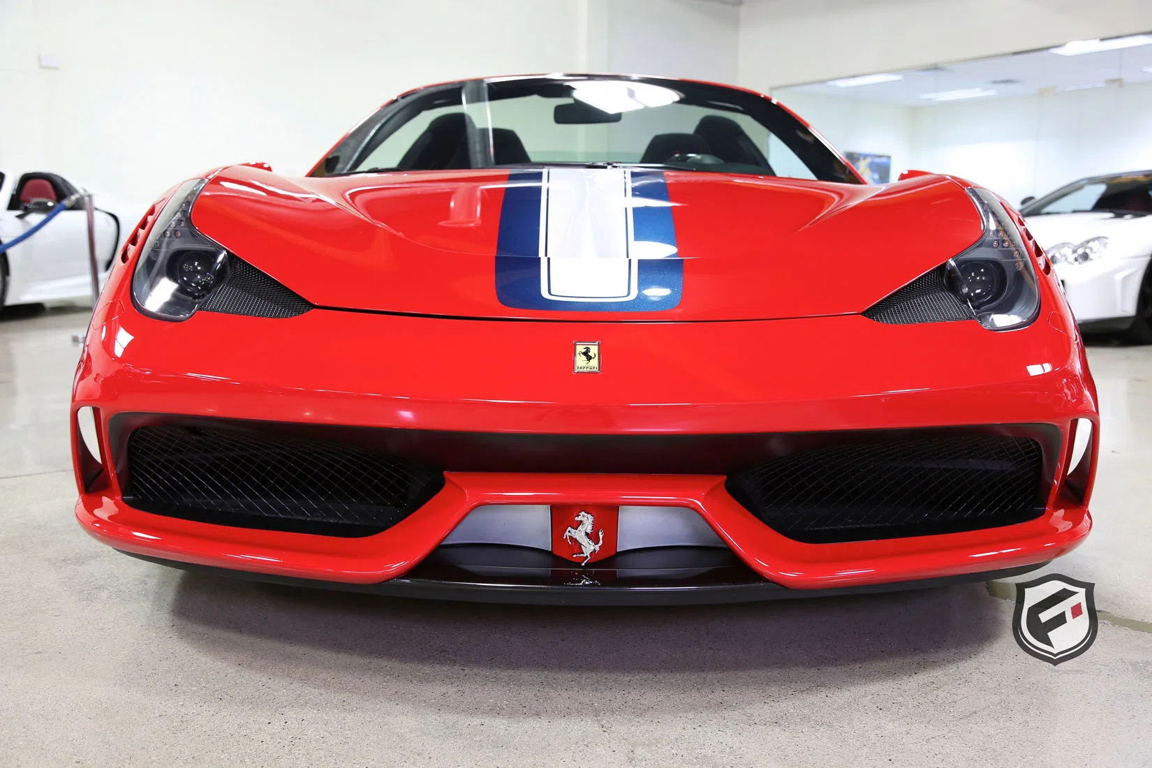 2015 Ferrari 458 Speciale Aperta for sale, exterior, Rosso Corsa