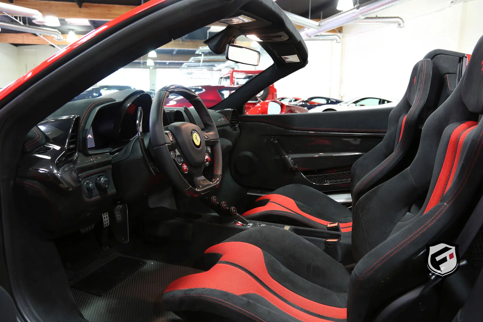 2015 Ferrari 458 Speciale Aperta interior