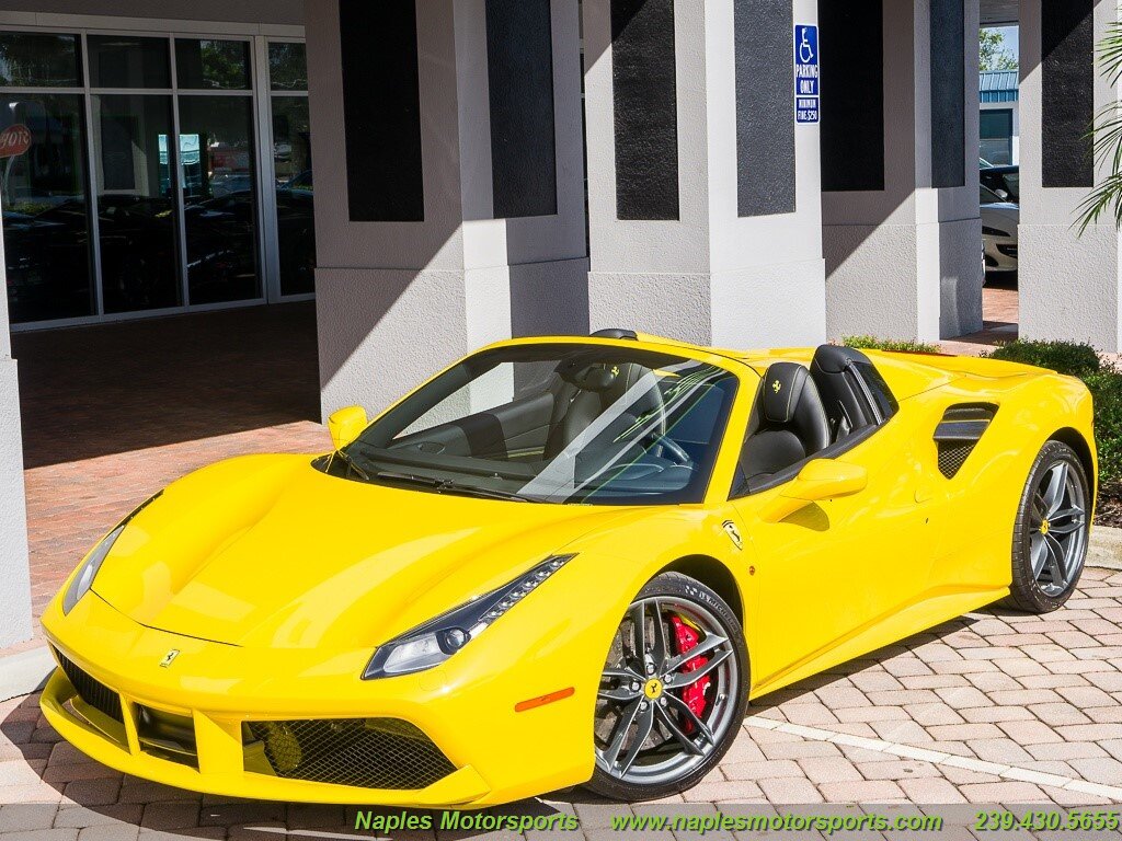 2018 Ferrari 488 Spider, 6/20