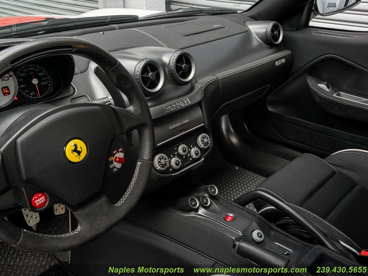 2011 Ferrari 599 GTO, 18/20