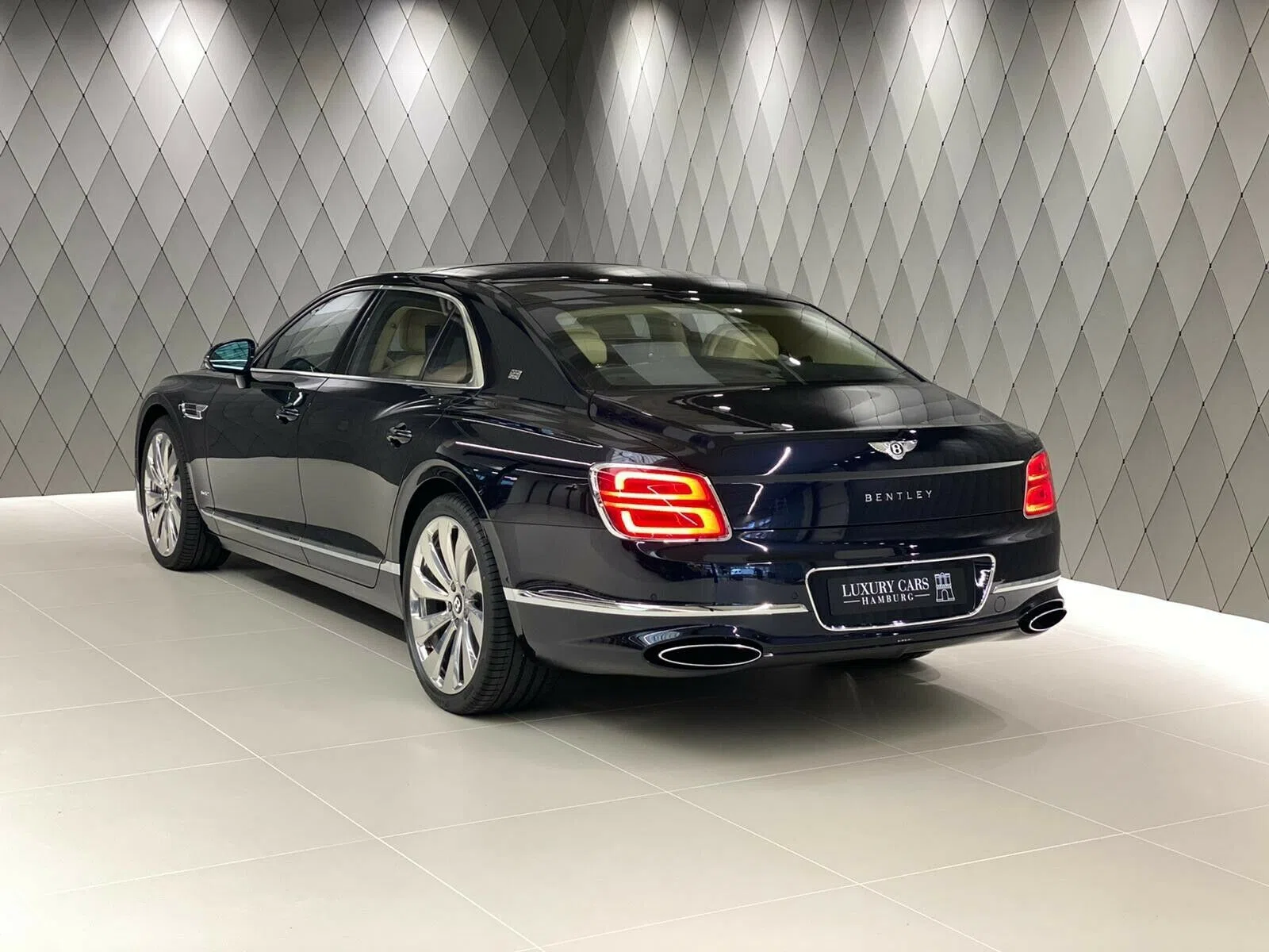 2020 Bentley Flying Spur FIRST EDITION for sale, exterior, Dark Sapphire / Blue (metallic)