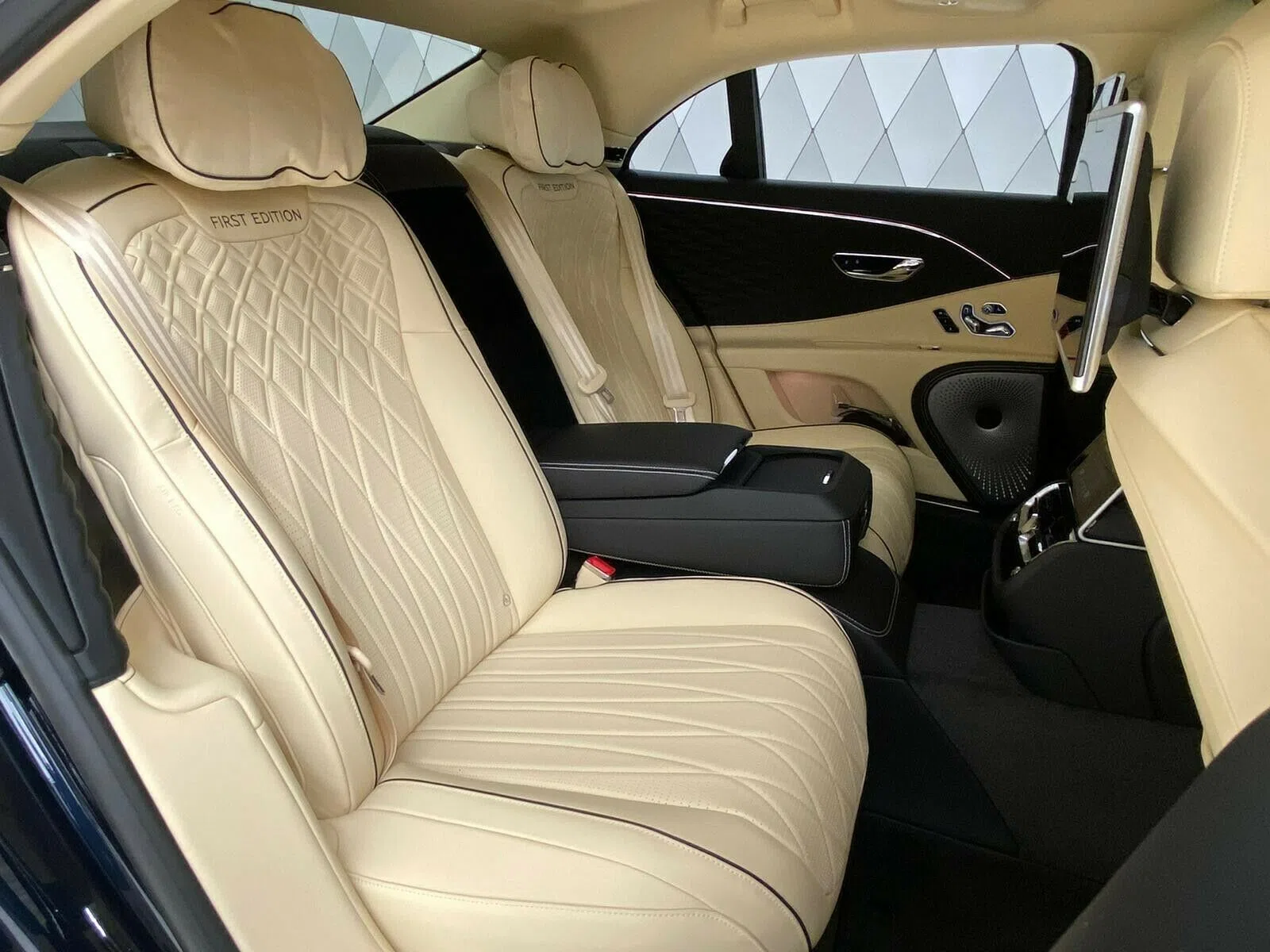 2020 Bentley Flying Spur FIRST EDITION interior, seats, full leather, beige
