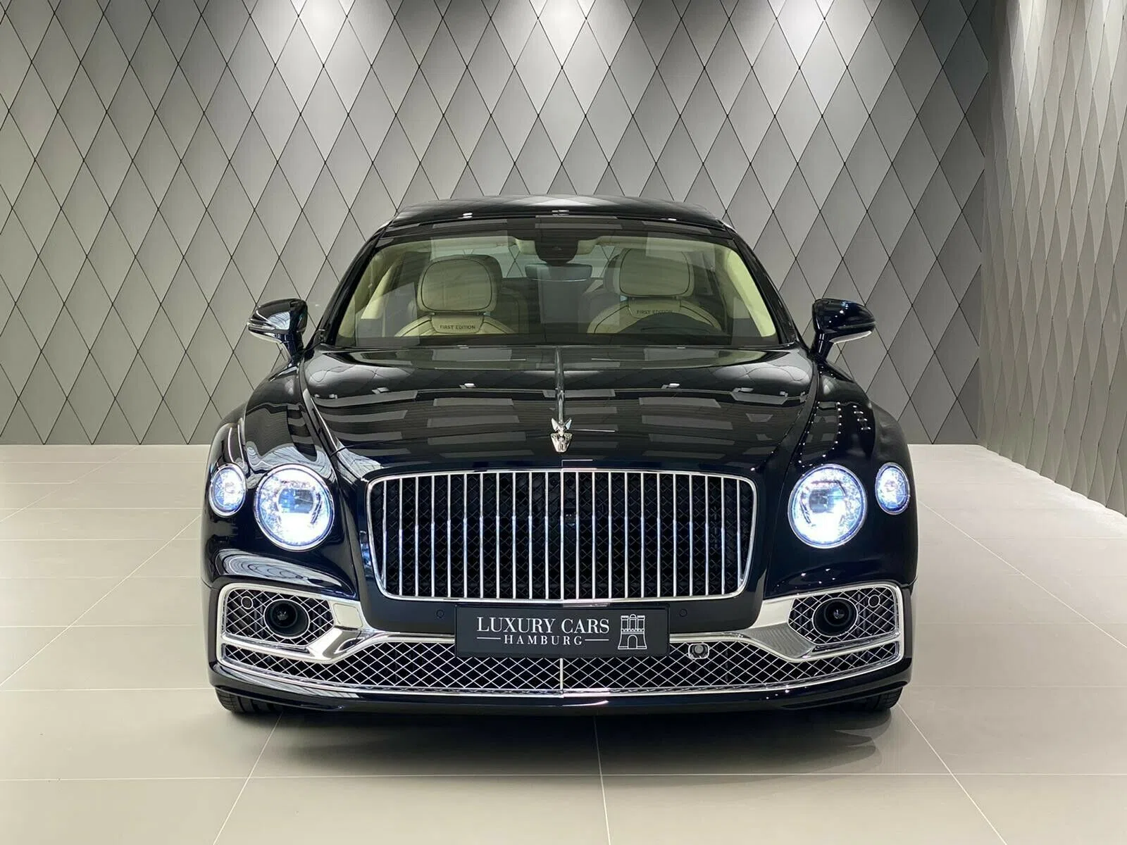 2020 Bentley Flying Spur FIRST EDITION for sale, exterior, Dark Sapphire / Blue (metallic)