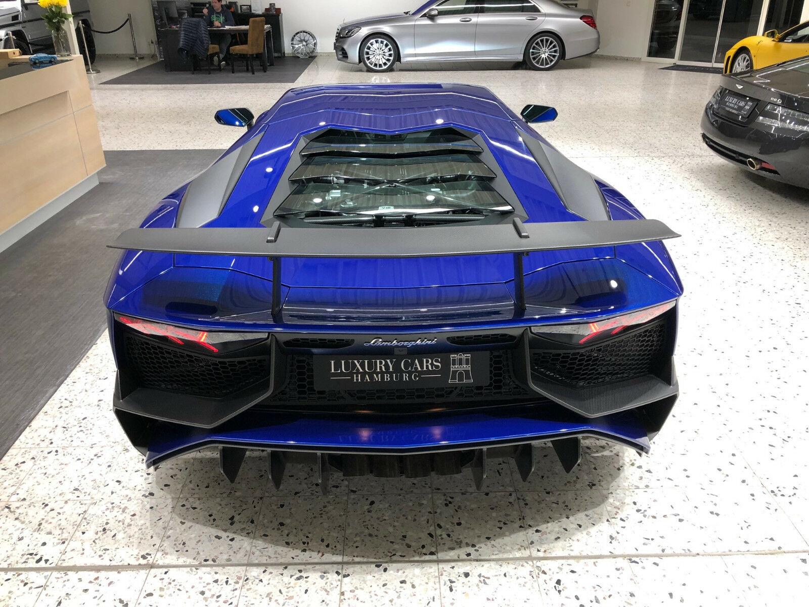 2018 Lamborghini Aventador LP 750-4 SV Coupe, 4/17