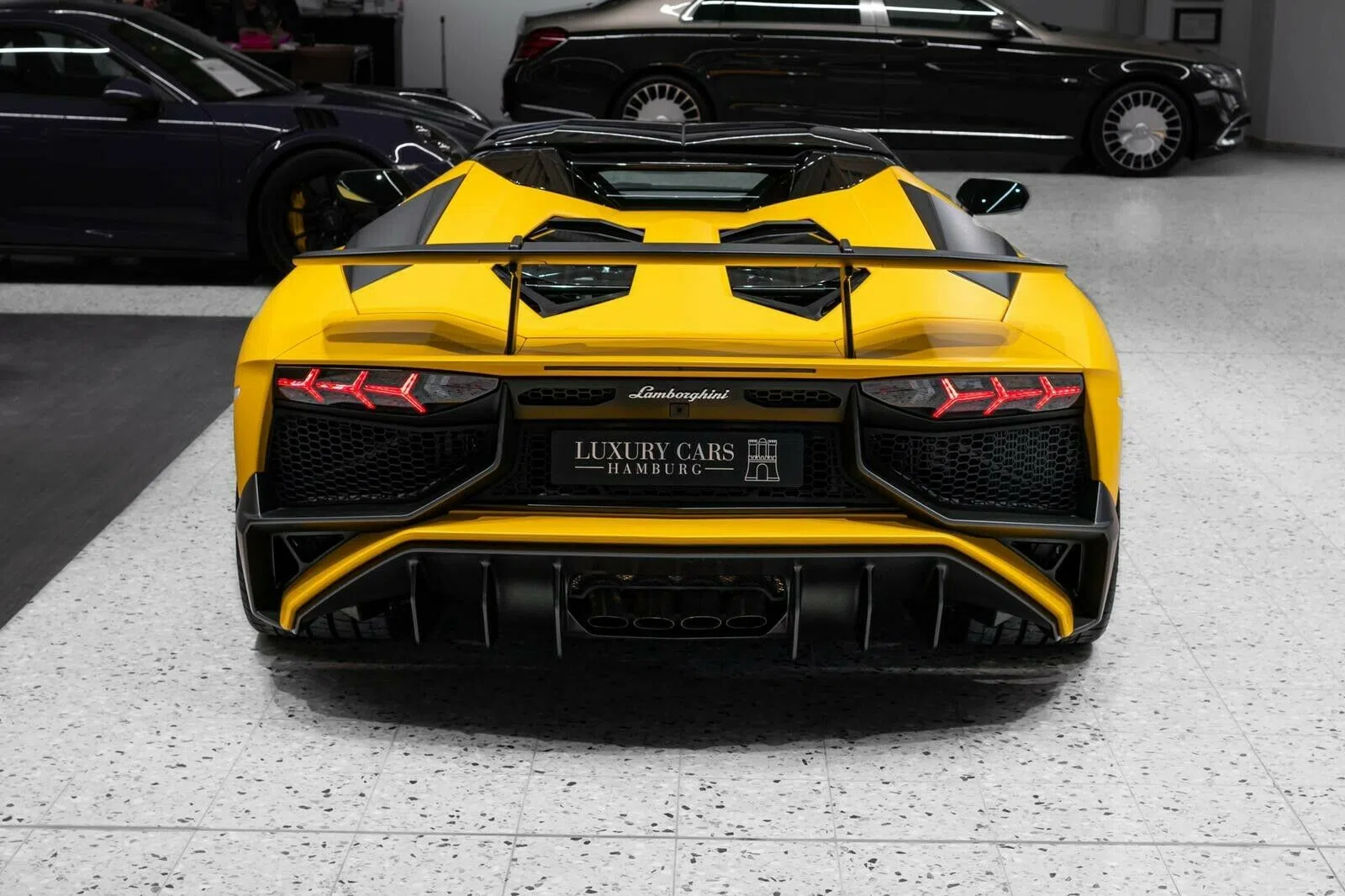 2017 Lamborghini Aventador LP 750 SV Roadster for sale, exterior, yellow