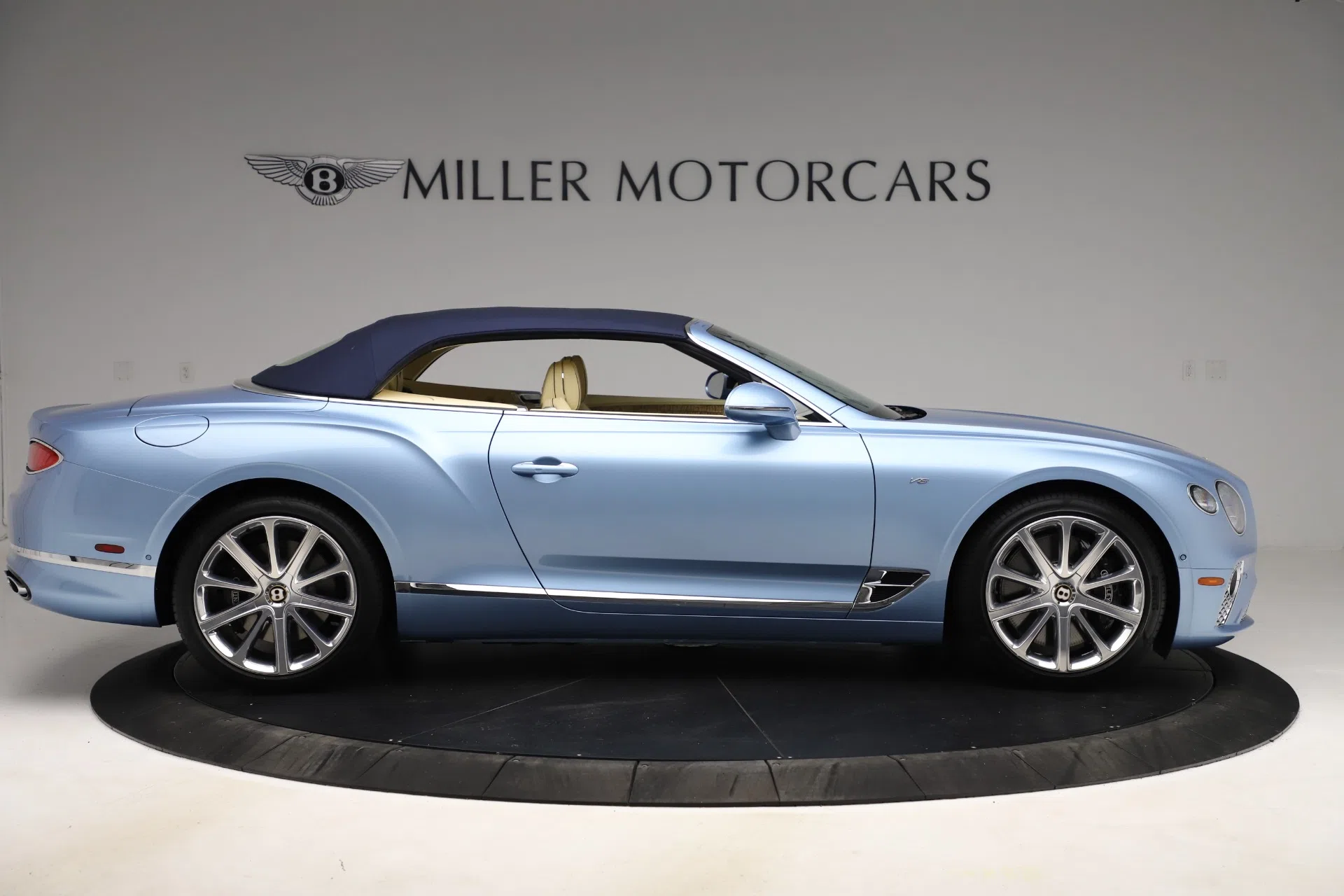 2020 Bentley Continental GTC V8 for sale, exterior, SILVERLAKE