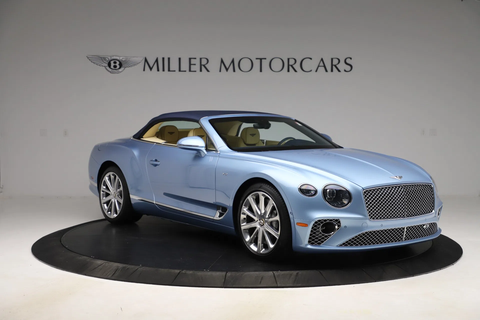 2020 Bentley Continental GTC V8 for sale, exterior, SILVERLAKE