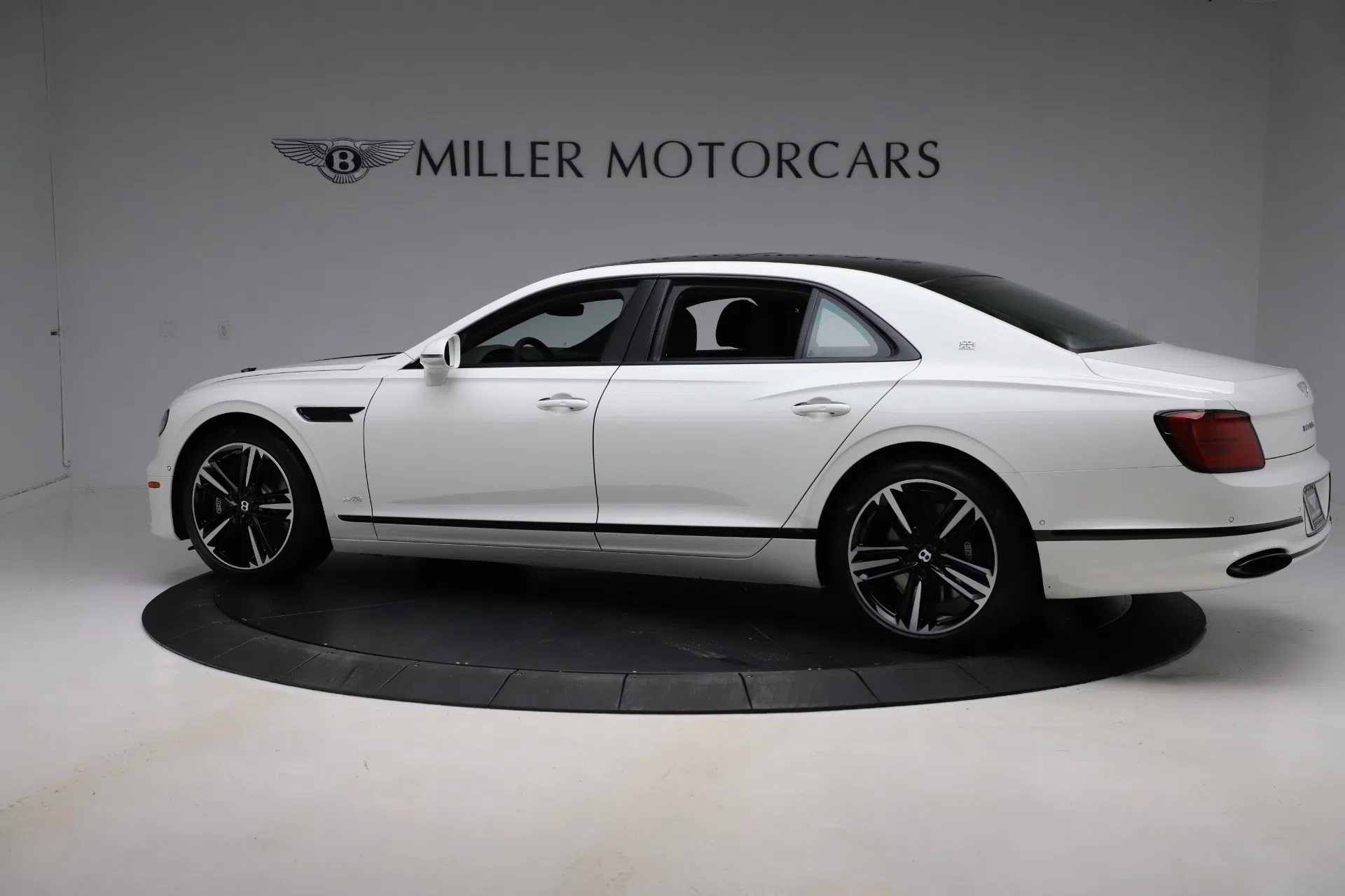 2020 Bentley Flying Spur W12 First Edition, side profile, Glacier white