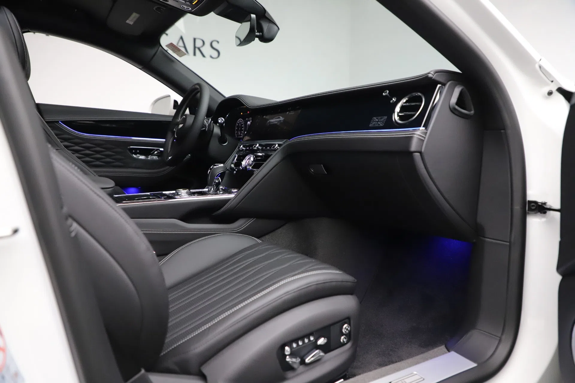 2020 Bentley Flying Spur W12 First Edition interior, Leather Black