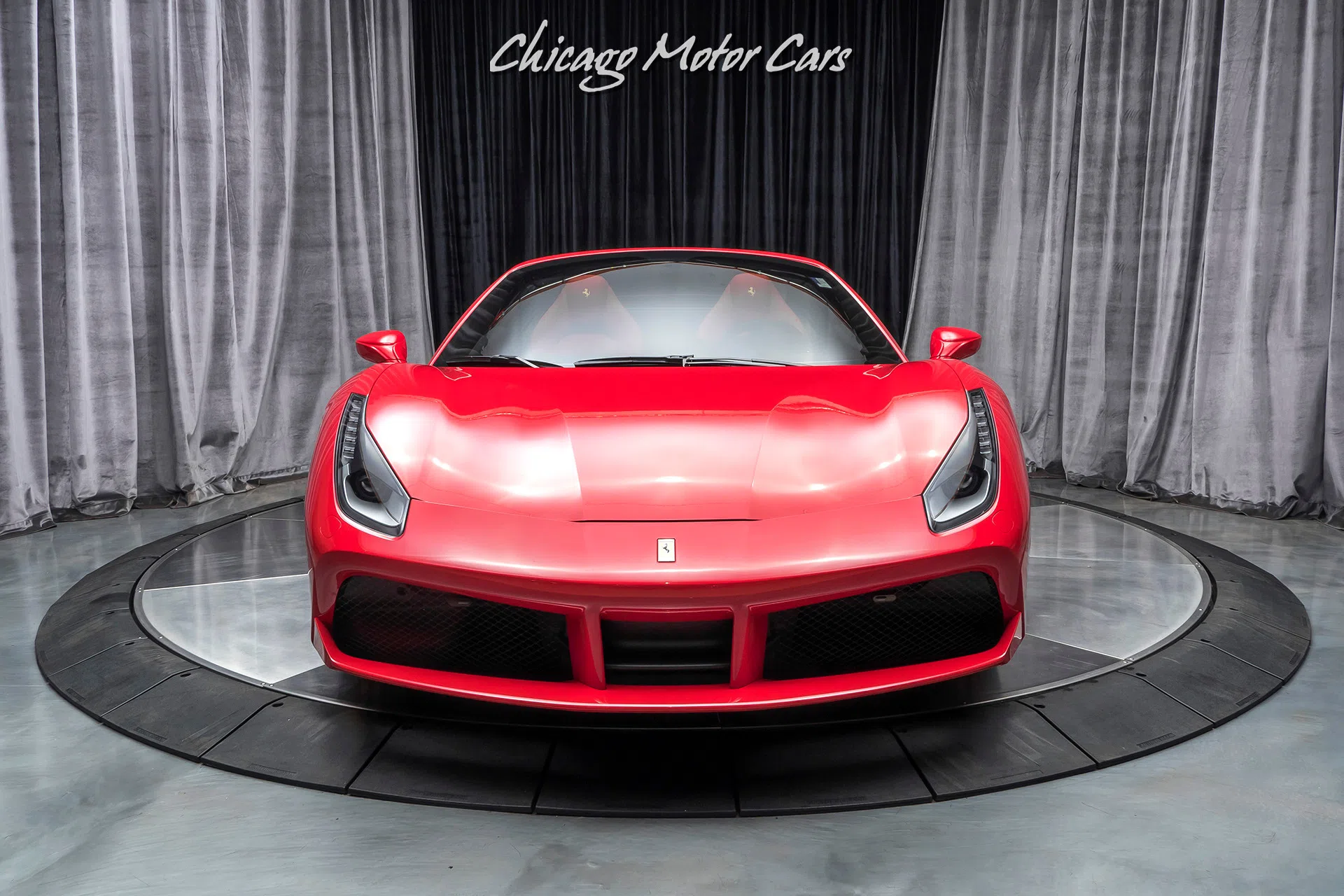 2018 Ferrari 488 Spider for sale, exterior, Rosso Corsa