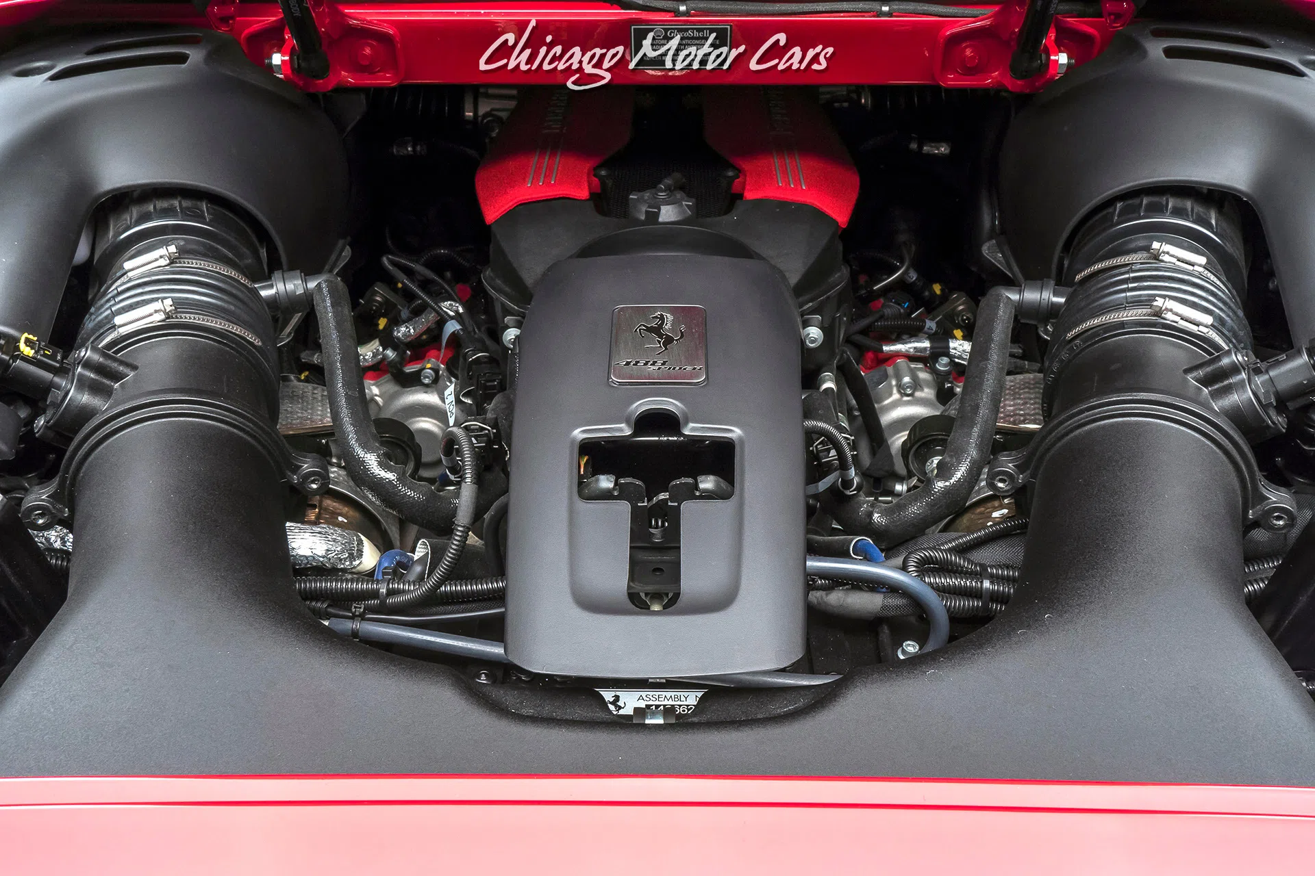 2018 Ferrari 488 Spider engine