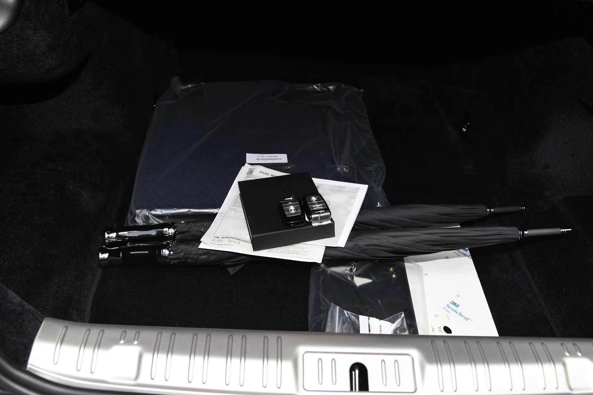 2020 Rolls-Royce Wraith trunk