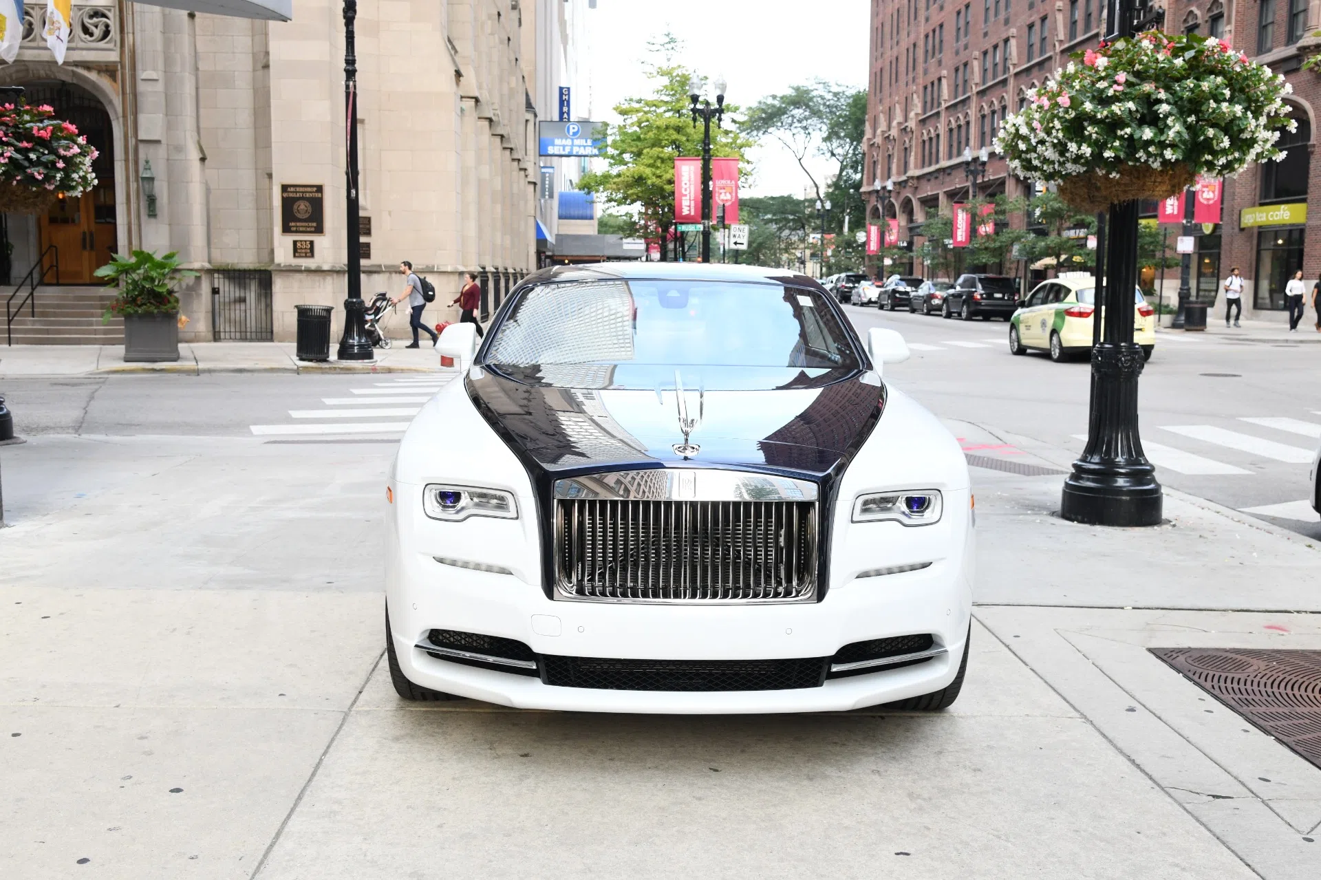 2020 Rolls-Royce Wraith for sale, exterior, Arctic White