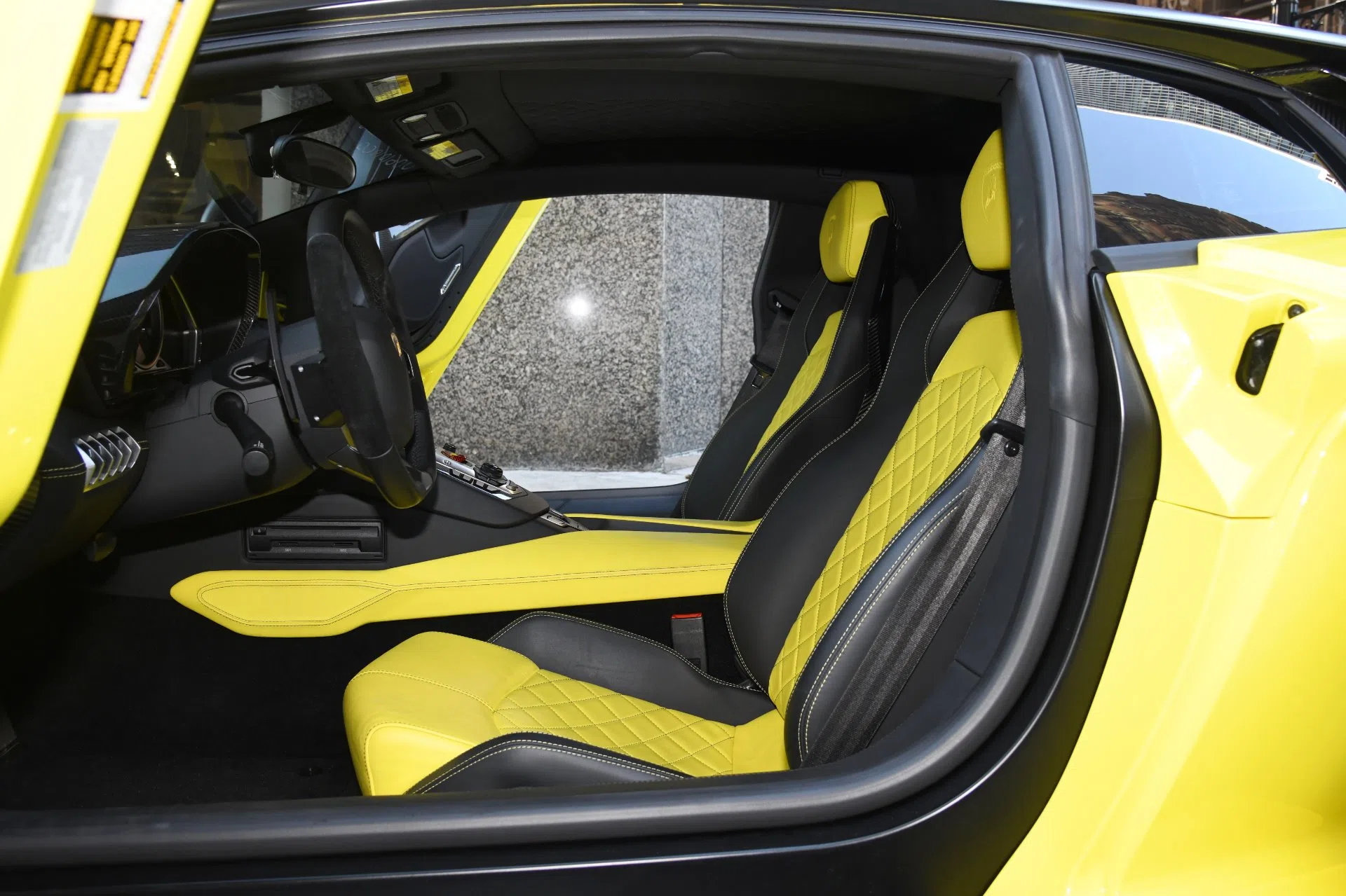 2014 Lamborghini Aventador LP 720-4 50 Anniversario interior, seats, NERO ADE