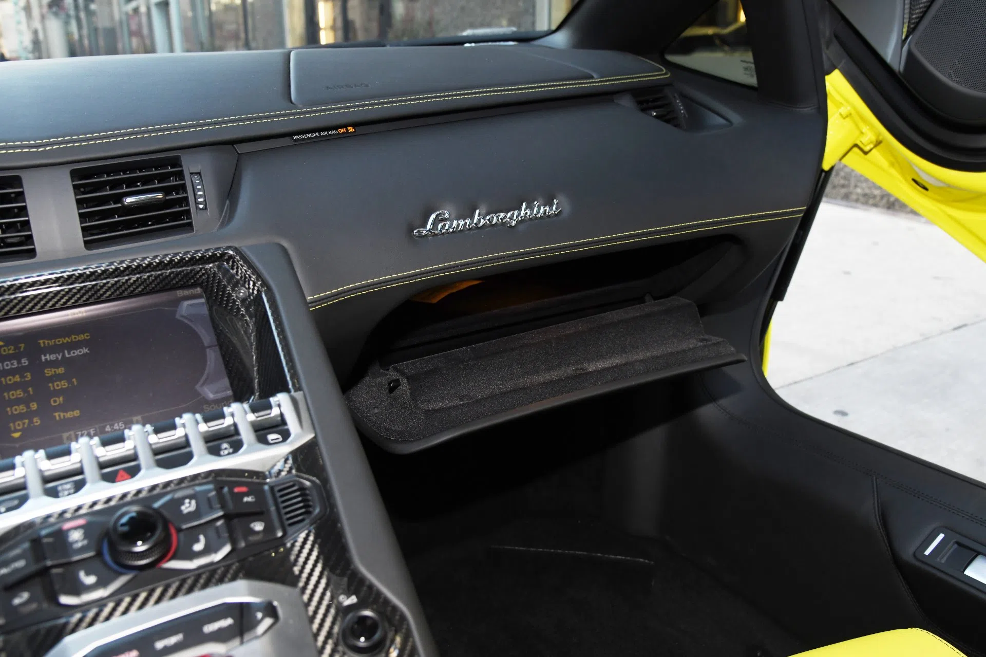 2014 Lamborghini Aventador LP 720-4 50 Anniversario interior, NERO ADE
