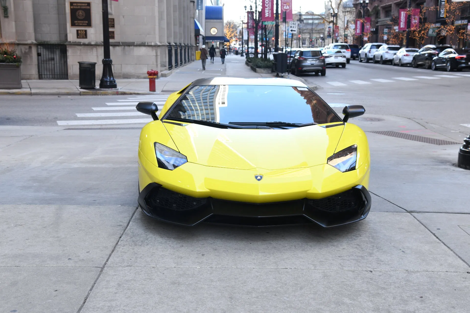 2014 Lamborghini Aventador LP 720-4 50 Anniversario for sale, exterior, Giallo Maggio