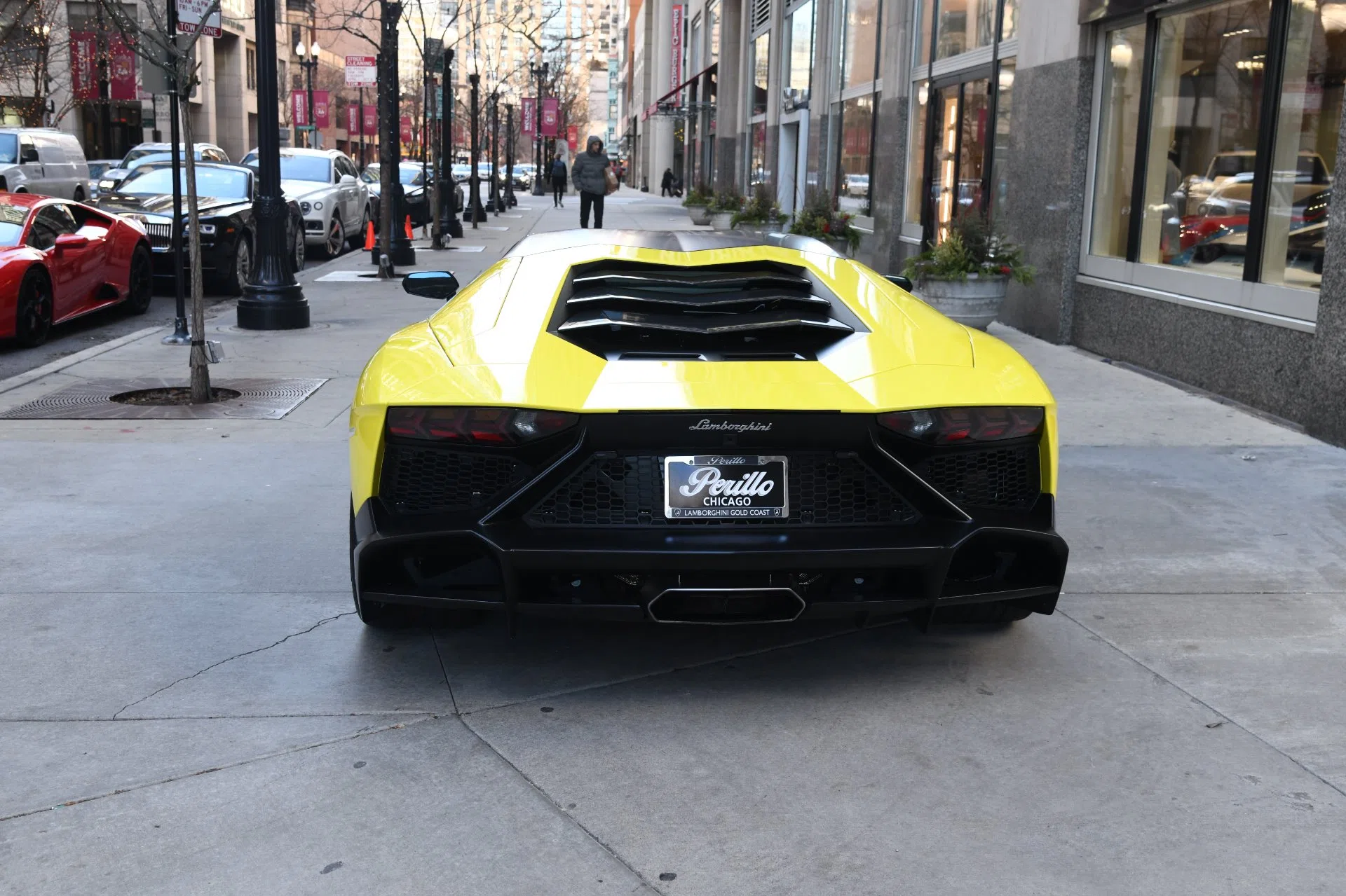 2014 Lamborghini Aventador LP 720-4 50 Anniversario for sale, exterior, Giallo Maggio