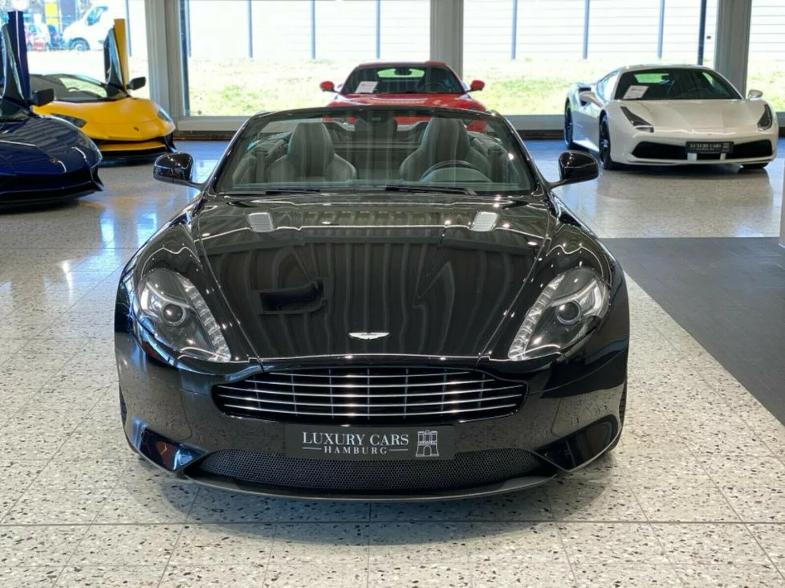 2015 Aston Martin DB9 Volante for sale, exterior, Onyx Black
