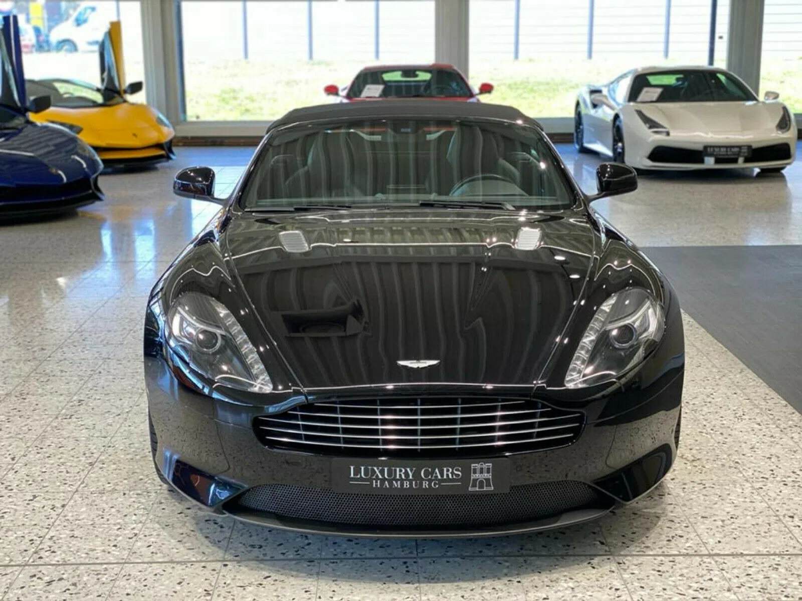 2015 Aston Martin DB9 Volante for sale, exterior, Onyx Black