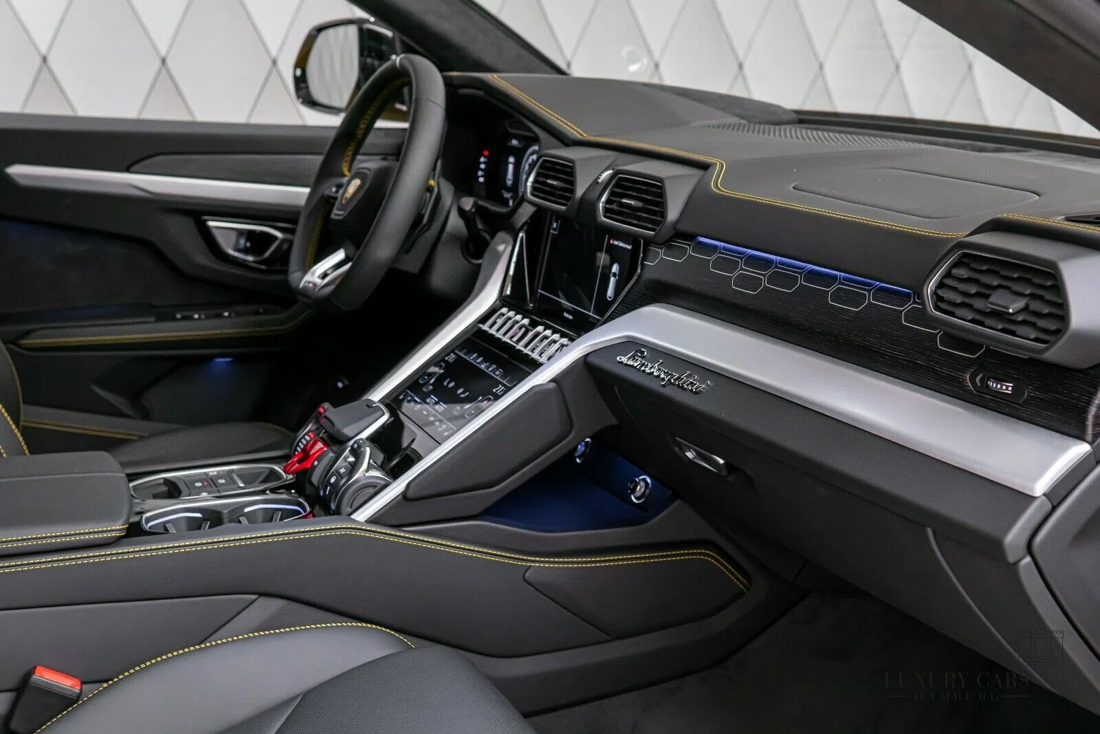 2020 Lamborghini Urus interior, dashboard, Andere, Vollleder