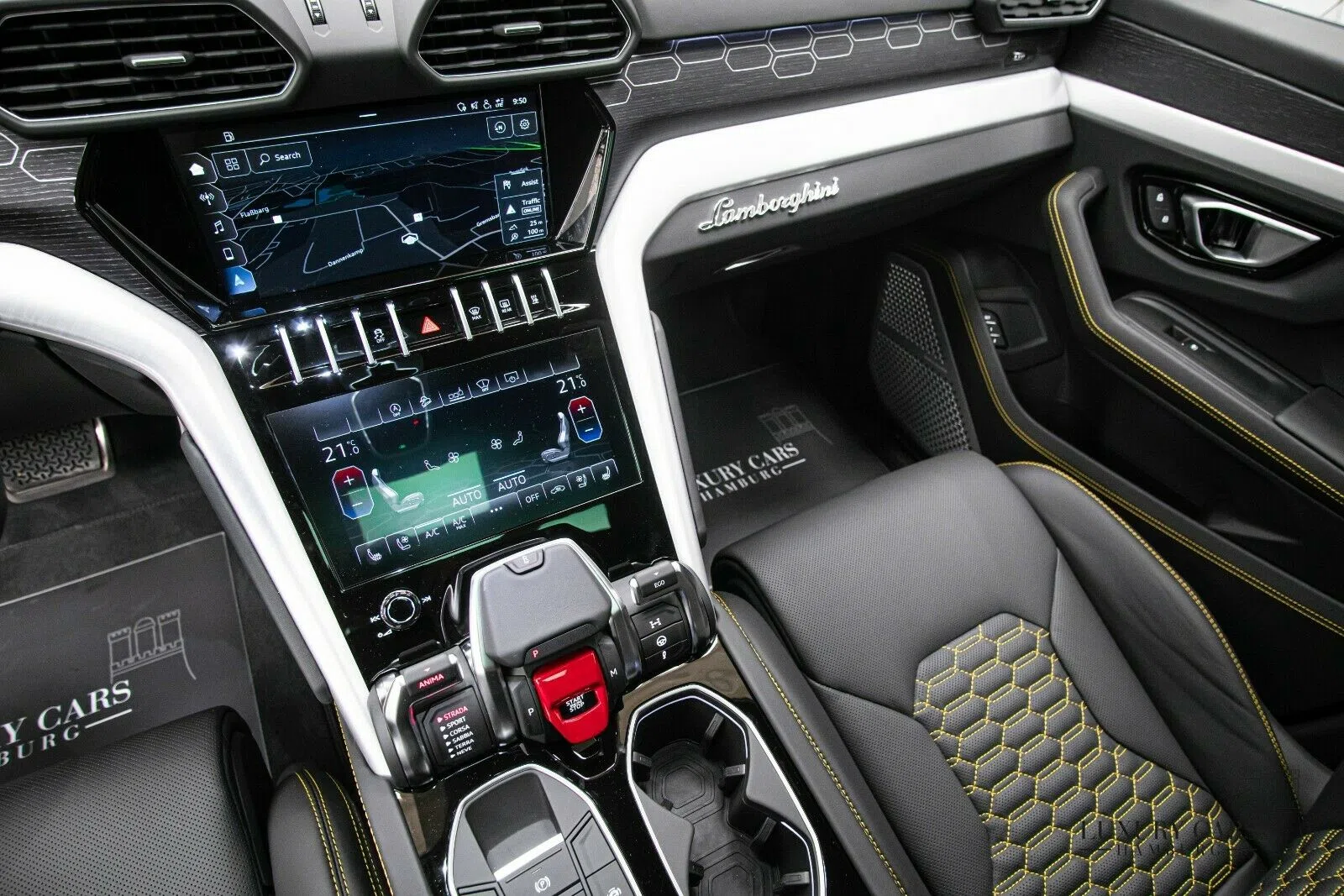 2020 Lamborghini Urus interior, Andere, Vollleder