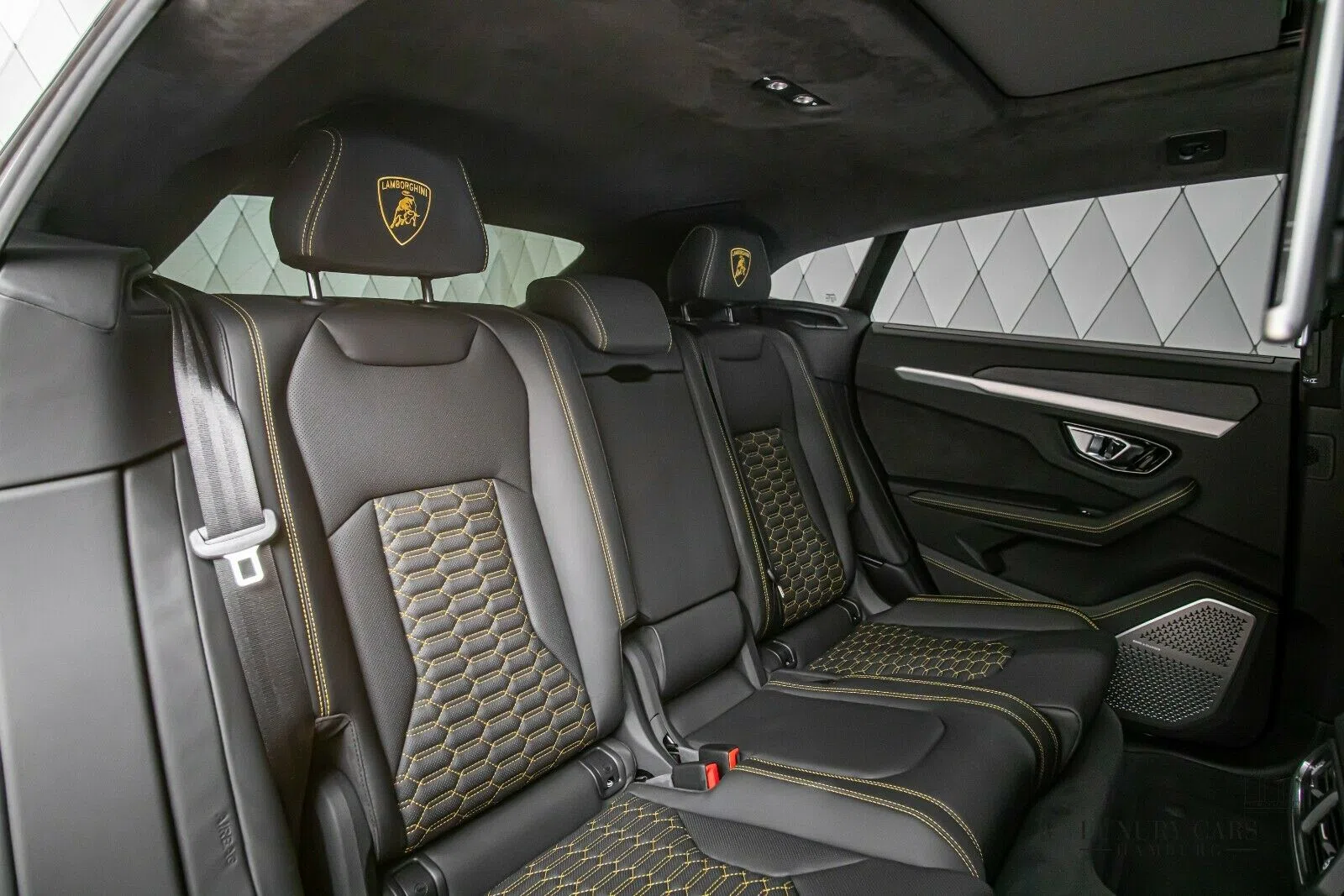 2020 Lamborghini Urus interior, seats, Andere, Vollleder