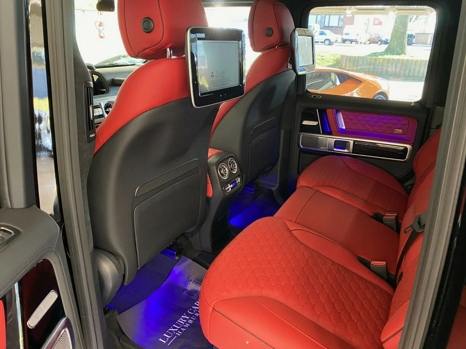2020 BRABUS G 700 Widestar interior, seats, Leather Black