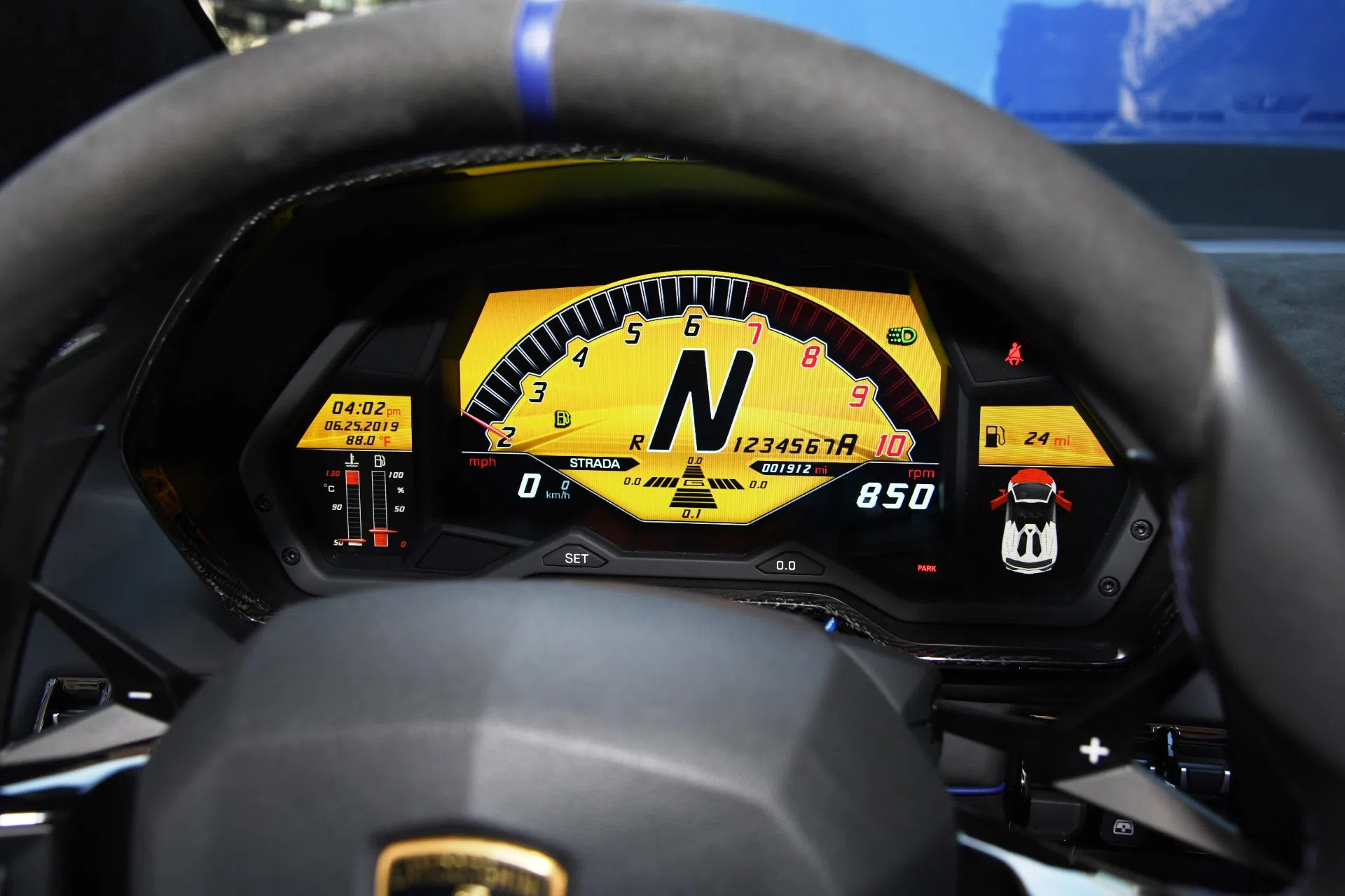 2017 Lamborghini Aventador Roadster LP 750-4 SV interior, NERO ADE